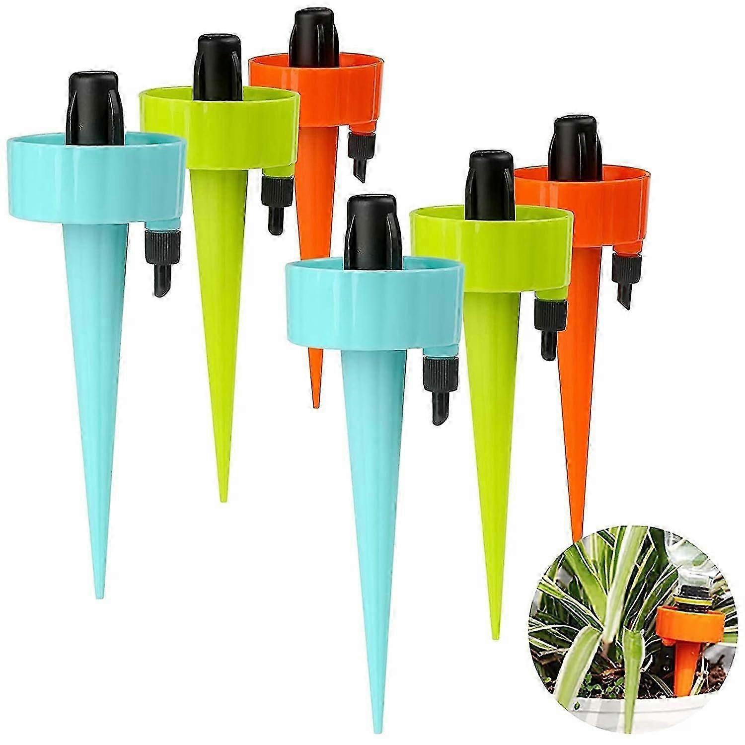 (6pcs) Upgraded Version Automatic Plant Watering Device, Automatic Drip Irrigation Kit