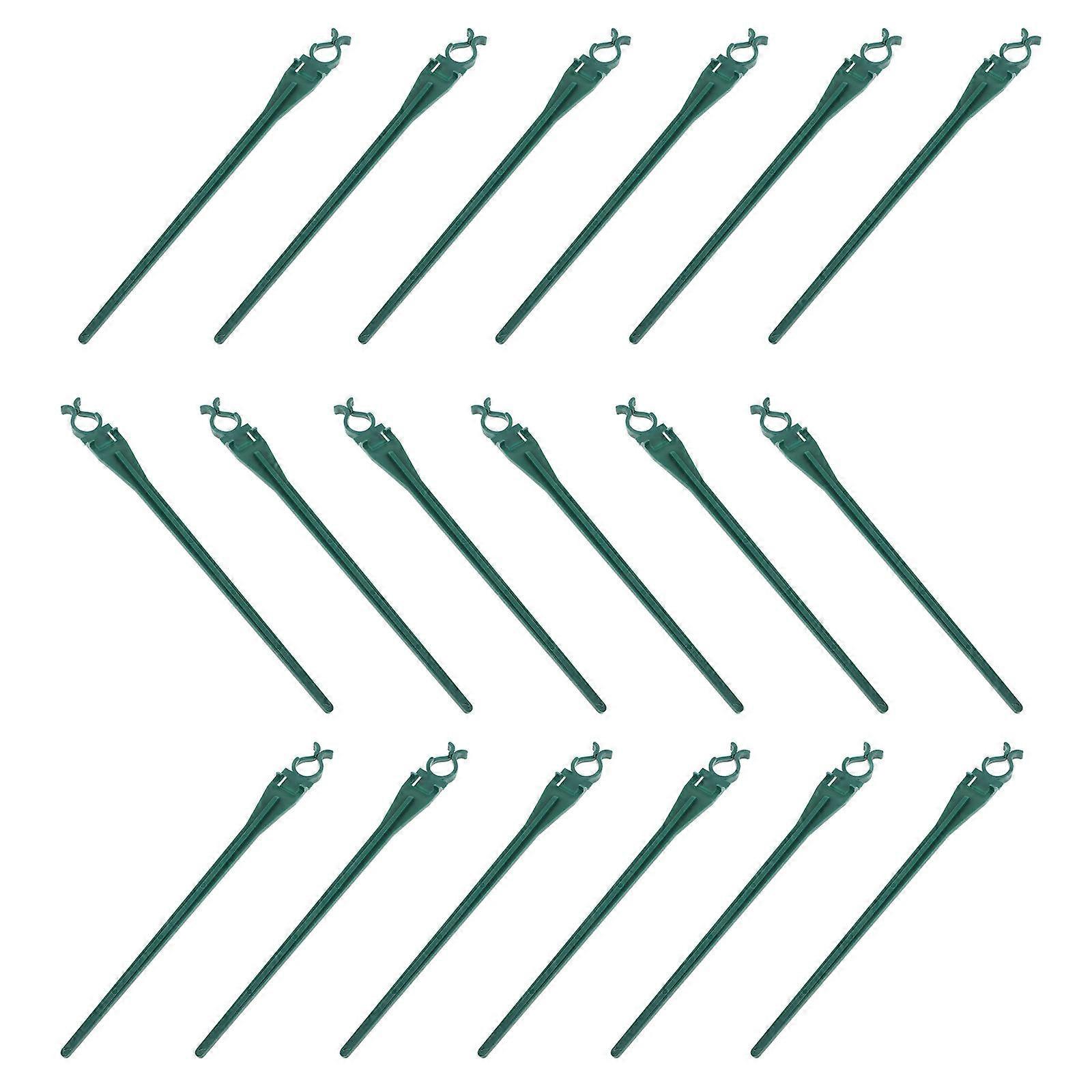 Landscape Light Stakes Replacement Plastic Decorative For Courtyard Lawn 23.20X2.00X1.20CM 30Pcs