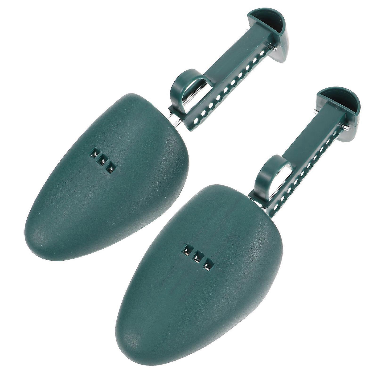Men Shoe Tree Plastic Stretcher Adjustable Shoe Accessory .00X8.00X5.00CM Shape Maintenance 2 Pairs
