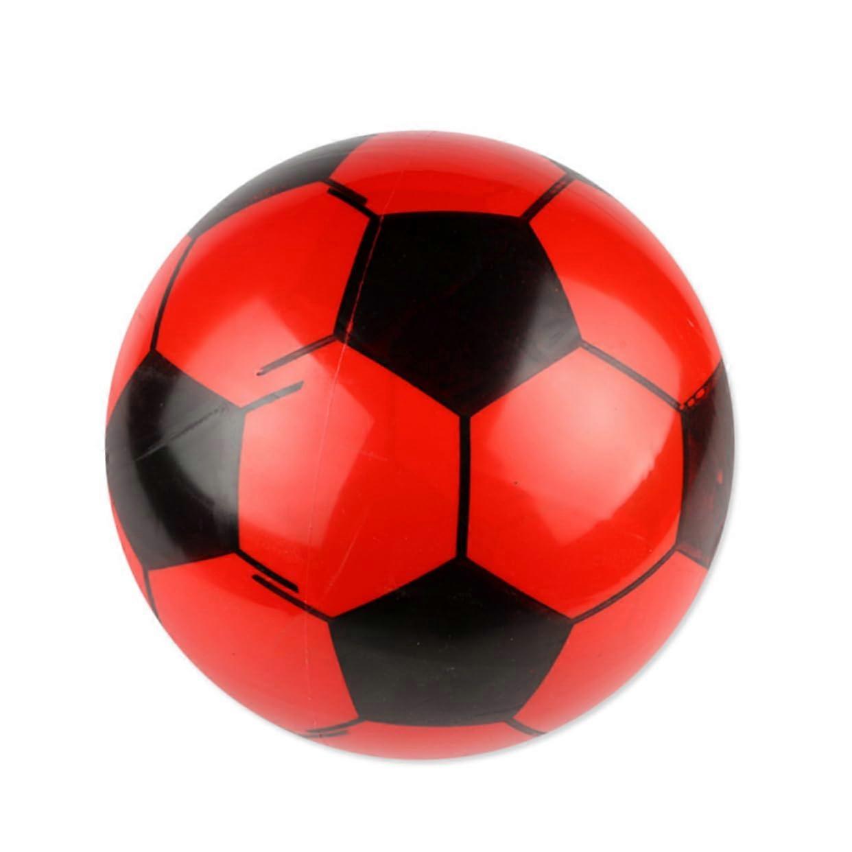 5 Pieces Inflatable Soccer Toys for Interactive Rubber Balls for Indoor and Outdoor Sports Durable Material Random Colors Fun for Boys Random Color