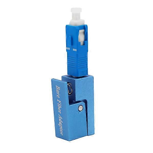 UPC/APC Round Square Bare Fiber Adapter Clamp Lab Dedicated Coupling Adapter Temporary Splicing Tools Connectors