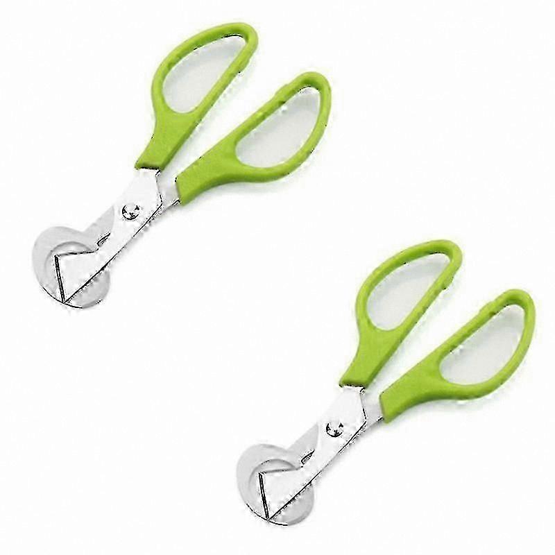 Stainless Steel Scissors for Quail Eggs, 2-Pack Small Eggshell Openers for Home Use