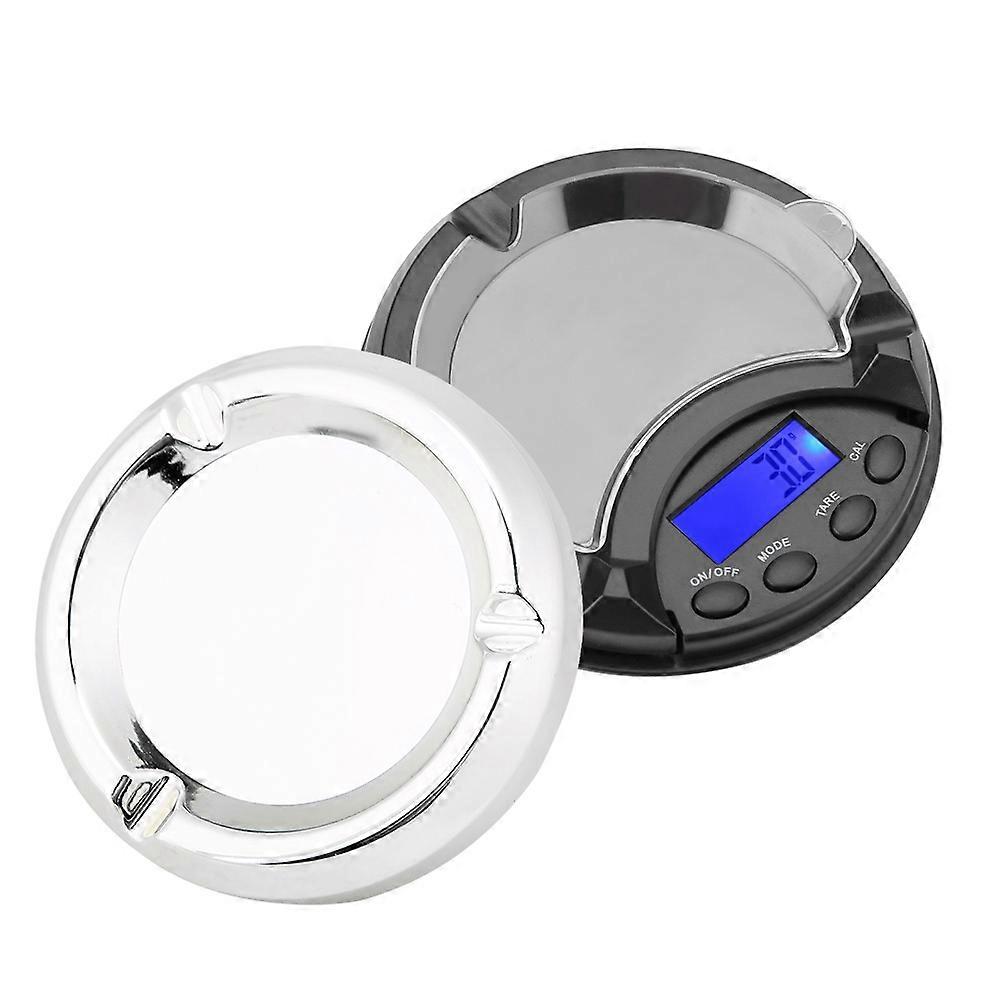100g/0.01g Portable Ashtray Electronic Digital Jewelry Precision Scale with Digital Display