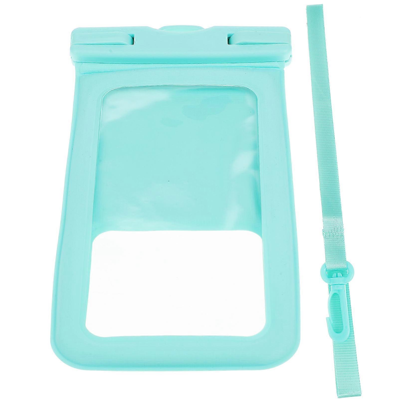 Waterproof Phone Pouch with Floating Design and Transparent Window for Swimming, Beach, and Diving Activities