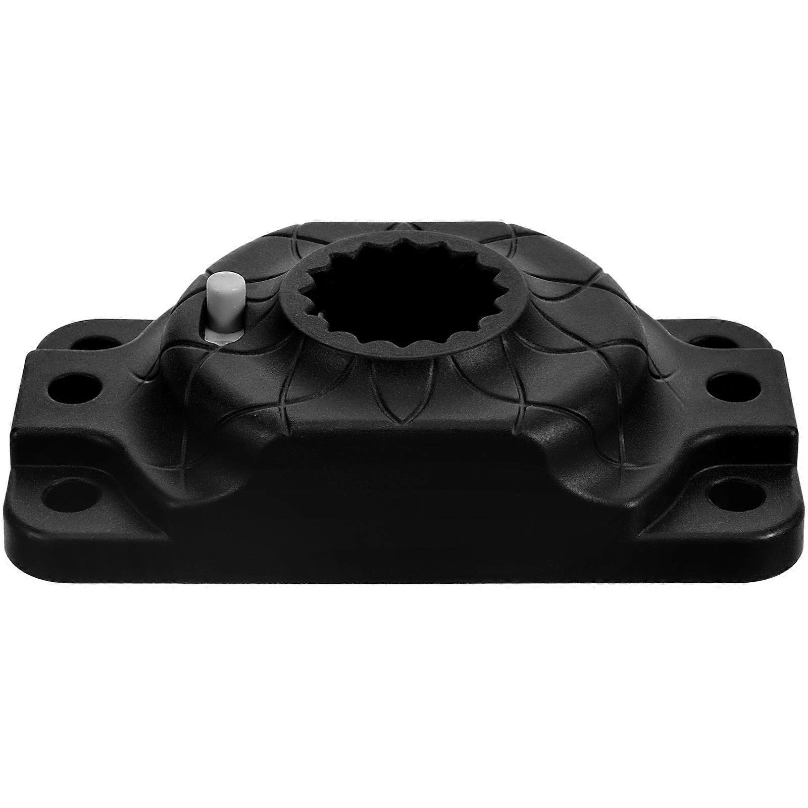 Durable Nylon Kayak Mount Base for Hexagonal and Octagonal Accessories – Stable Platform for Paddles, Rod Holders, and Fishing Gear Storage
