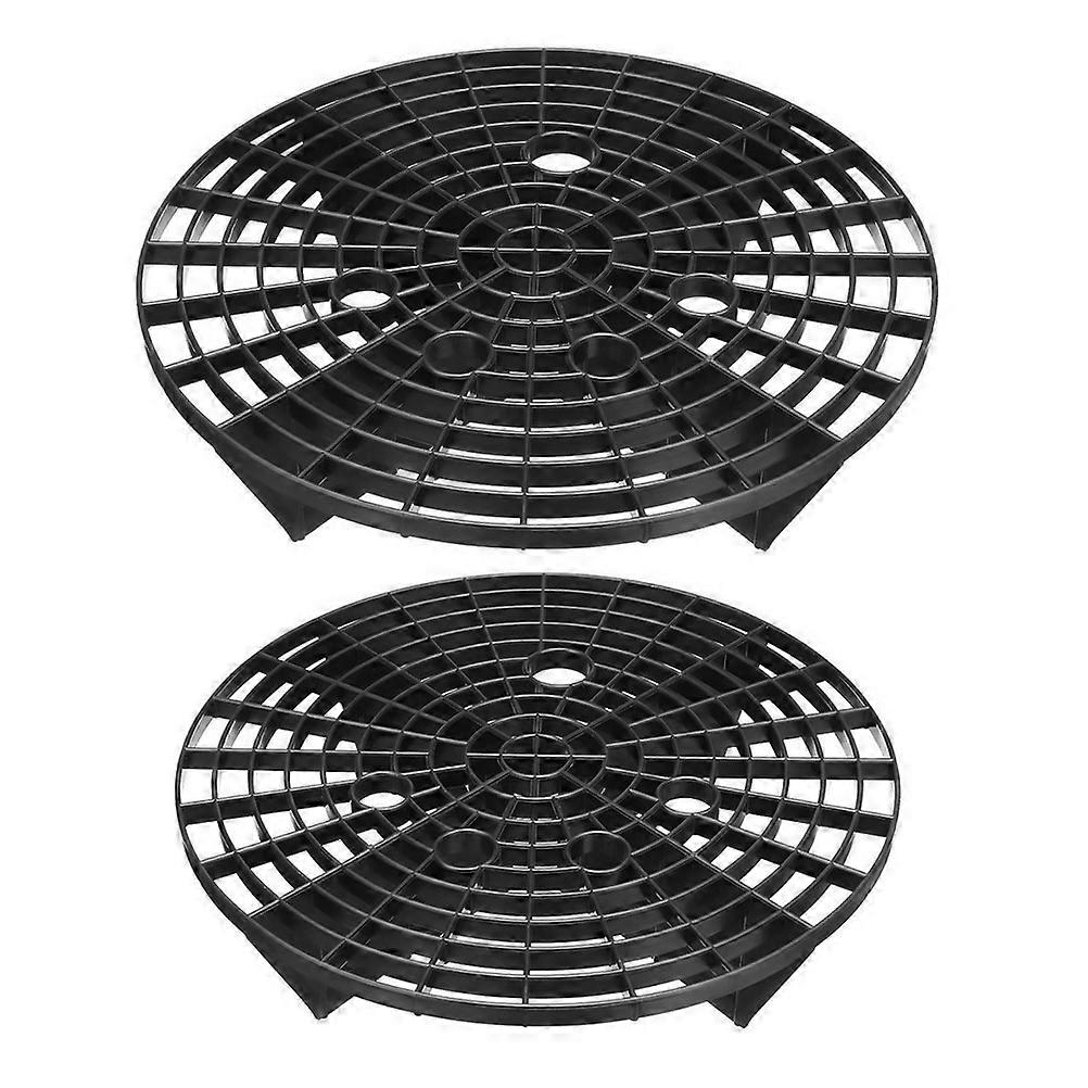 Tragbares Autowaschfiltersieb 2 Stück für die Autowäsche Verwendung in schwarzer Farbe, um Kratzer während der Fahrzeugreinigung zu vermeiden