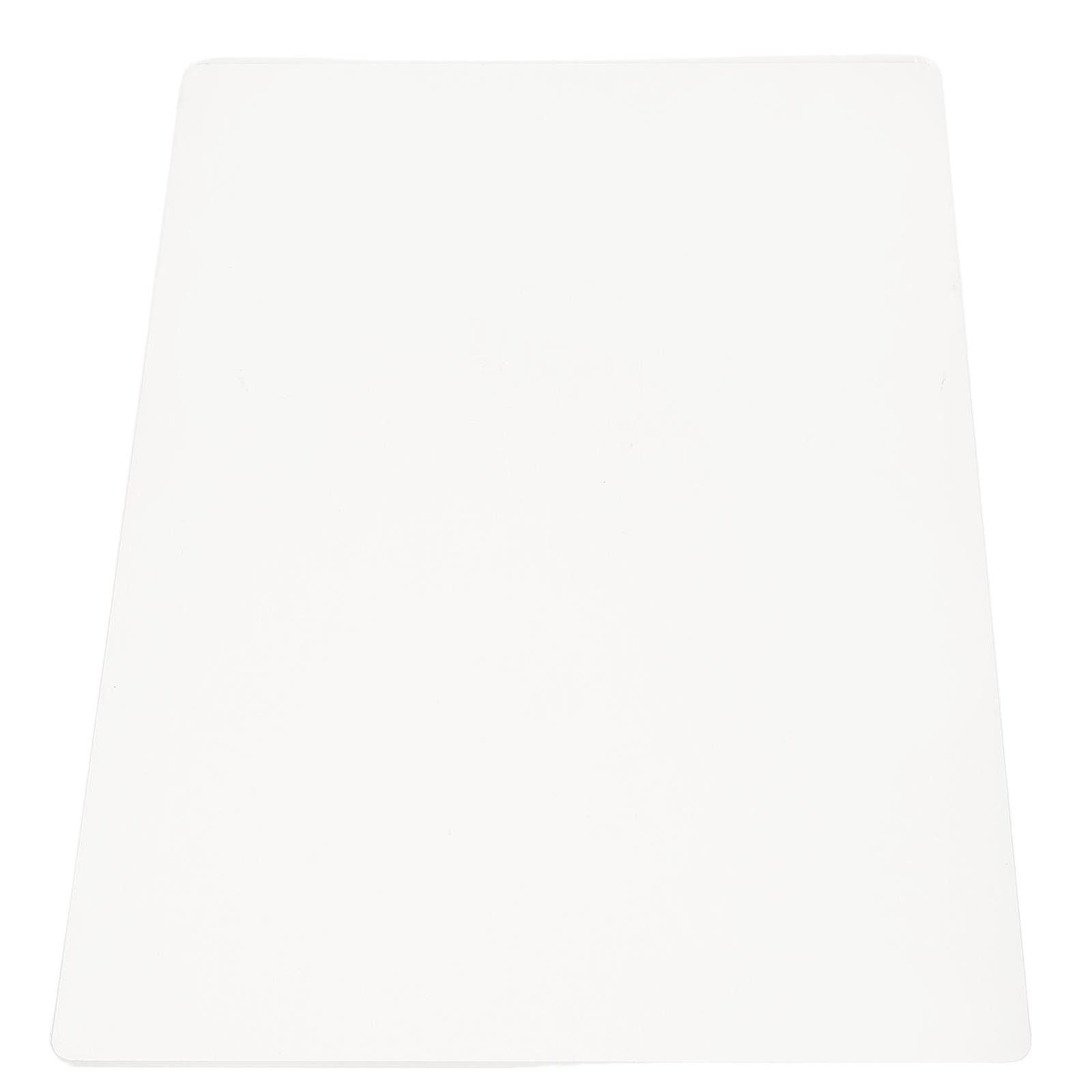 Clear Acrylic Cutting Board for Craft Compatible with Die Cutting Machines Standard Size 9.5 x 6.3 Inches