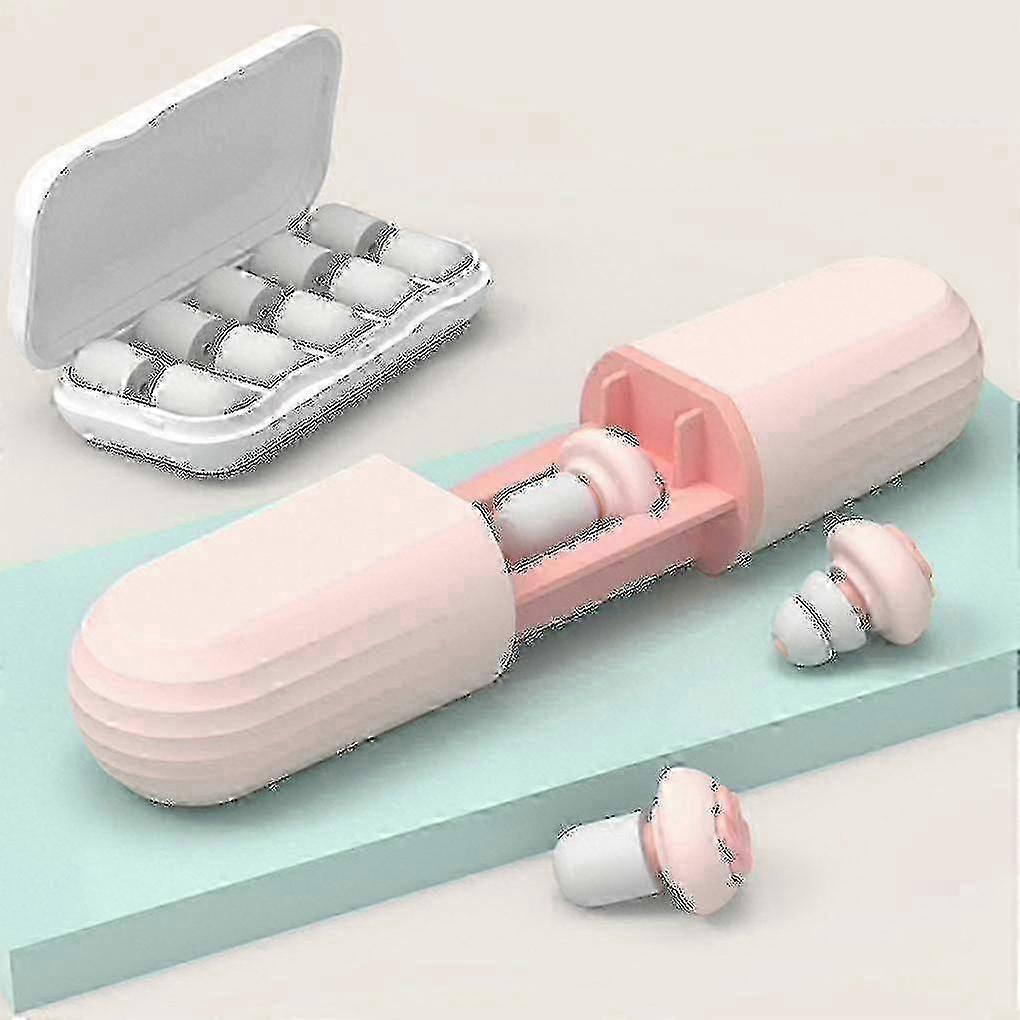 Ultra-Comfortable Noise Cancelling Earplugs for Adults  Reusable Sleep & Travel Hearing Protection