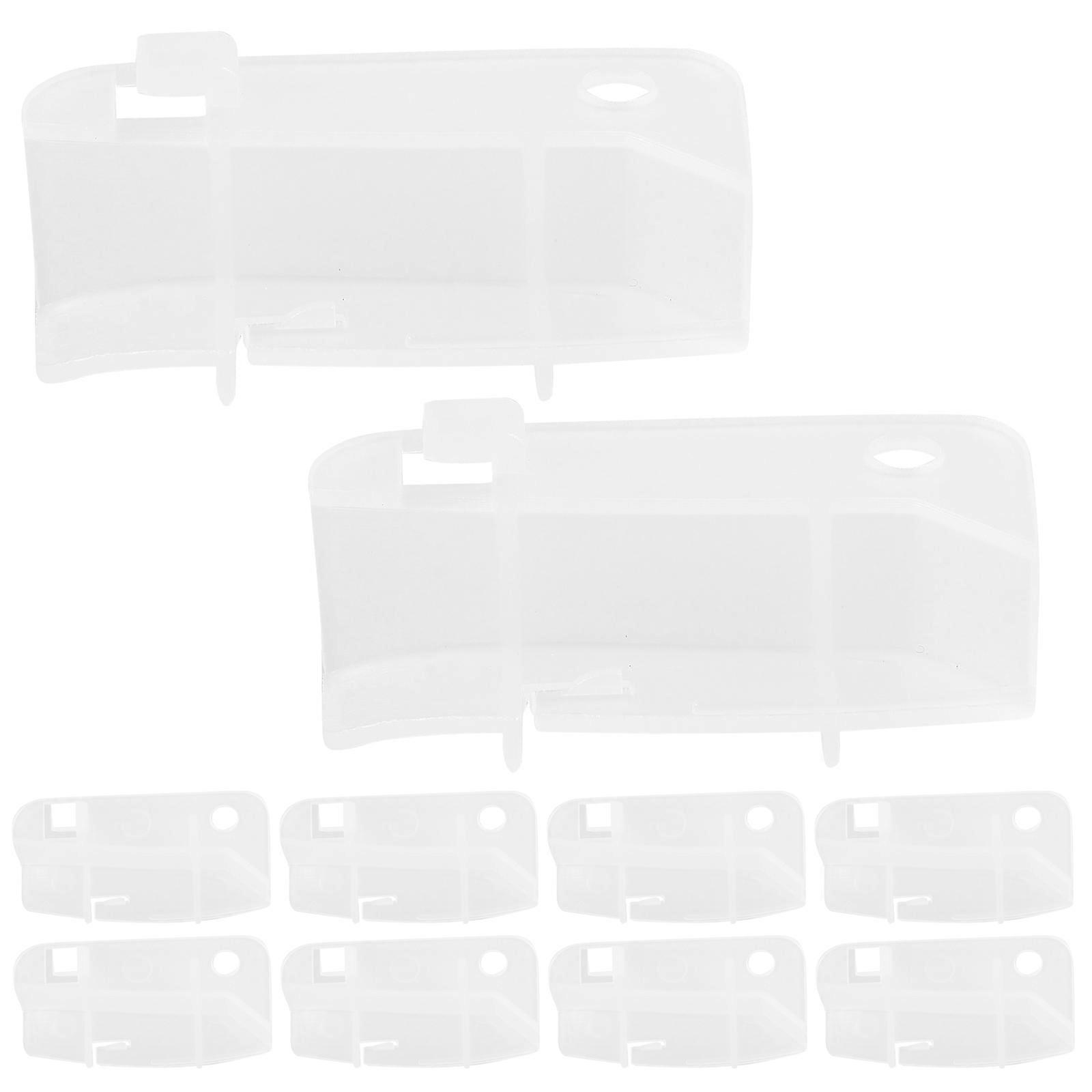 Ceiling Lamp for Use Durable PP White Fixing 100pcs Small Size Lightweight