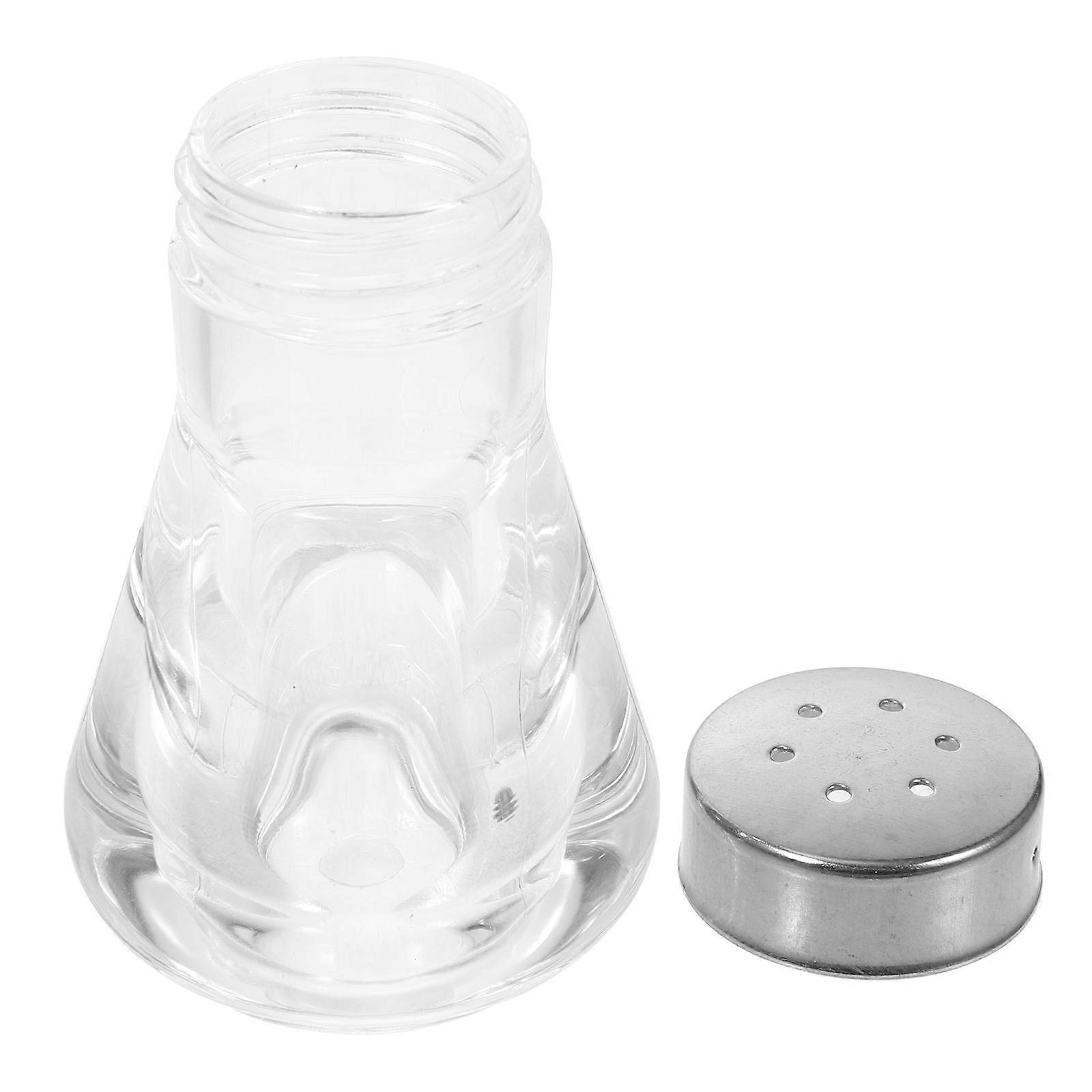 Household Spice Bottles Classic Style Acrylic Material Prevent Mixing Condiments Outdoor Use Small Spice Shaker 1Set