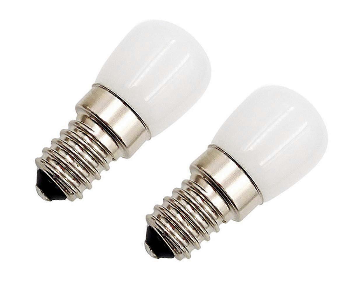 2 x 230 V AC 3 W 3000 K E14 mini LED replacement lamp for sewing machine refrigerator lamp bulb light
