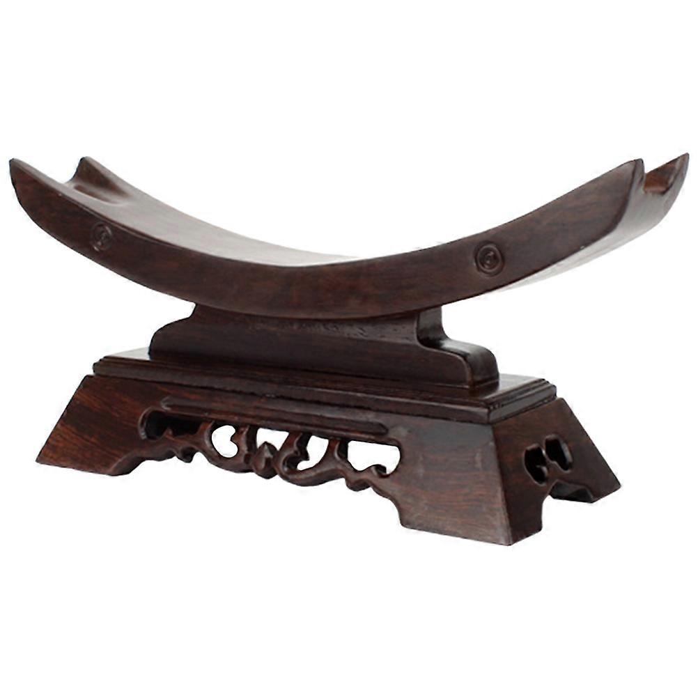 Vertical Sword Rack Display Stand Decorative Holder Storage 22X12X7CM Shape For Collectors 1Set