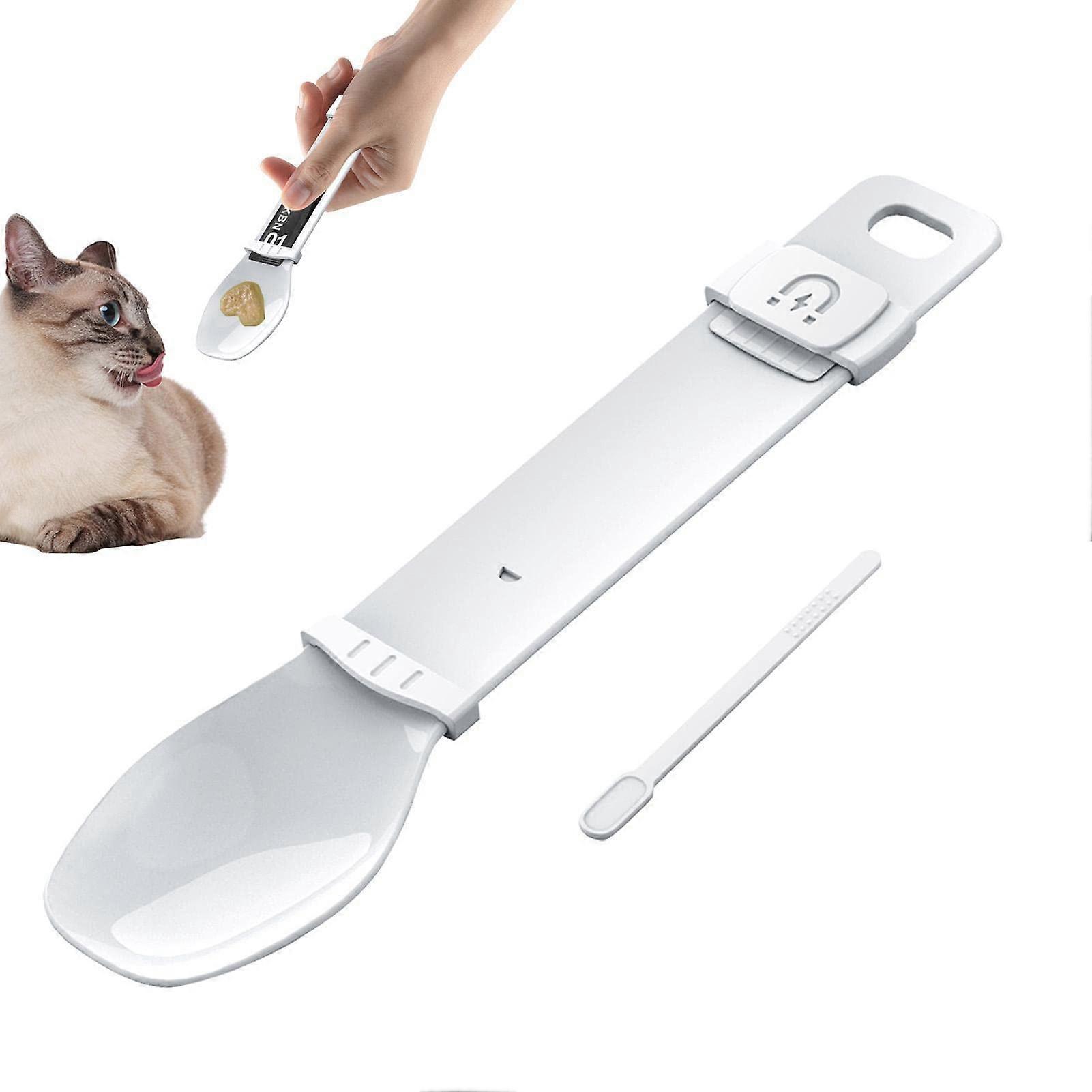 Cat Treats Spoon, Cat Strip Squeeze Spoon, Cat Supplies