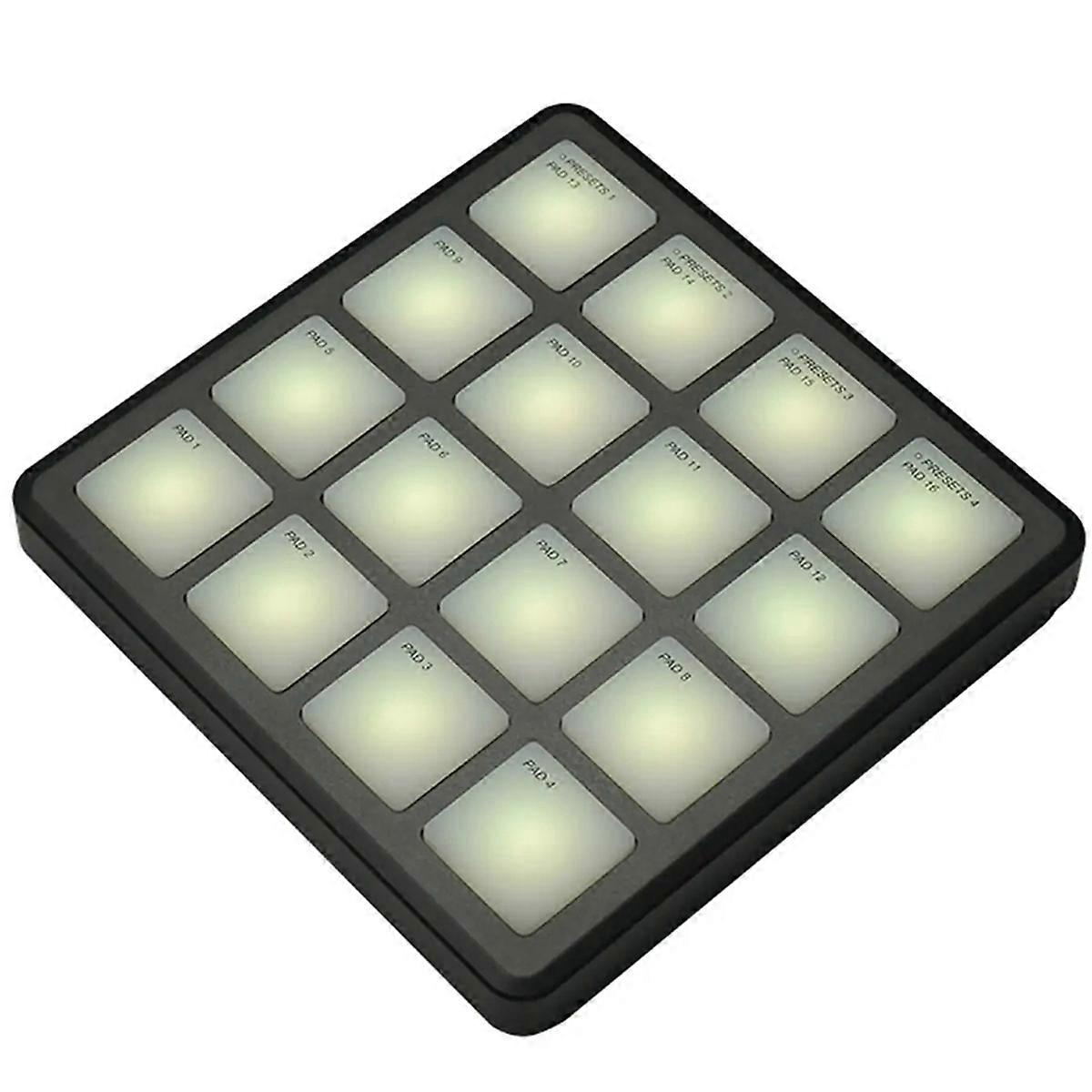 PAD Pocket Pad Portable Wireless MIDI Controller 16 Pads Suitable Percussion Keyboard USB-C Interf