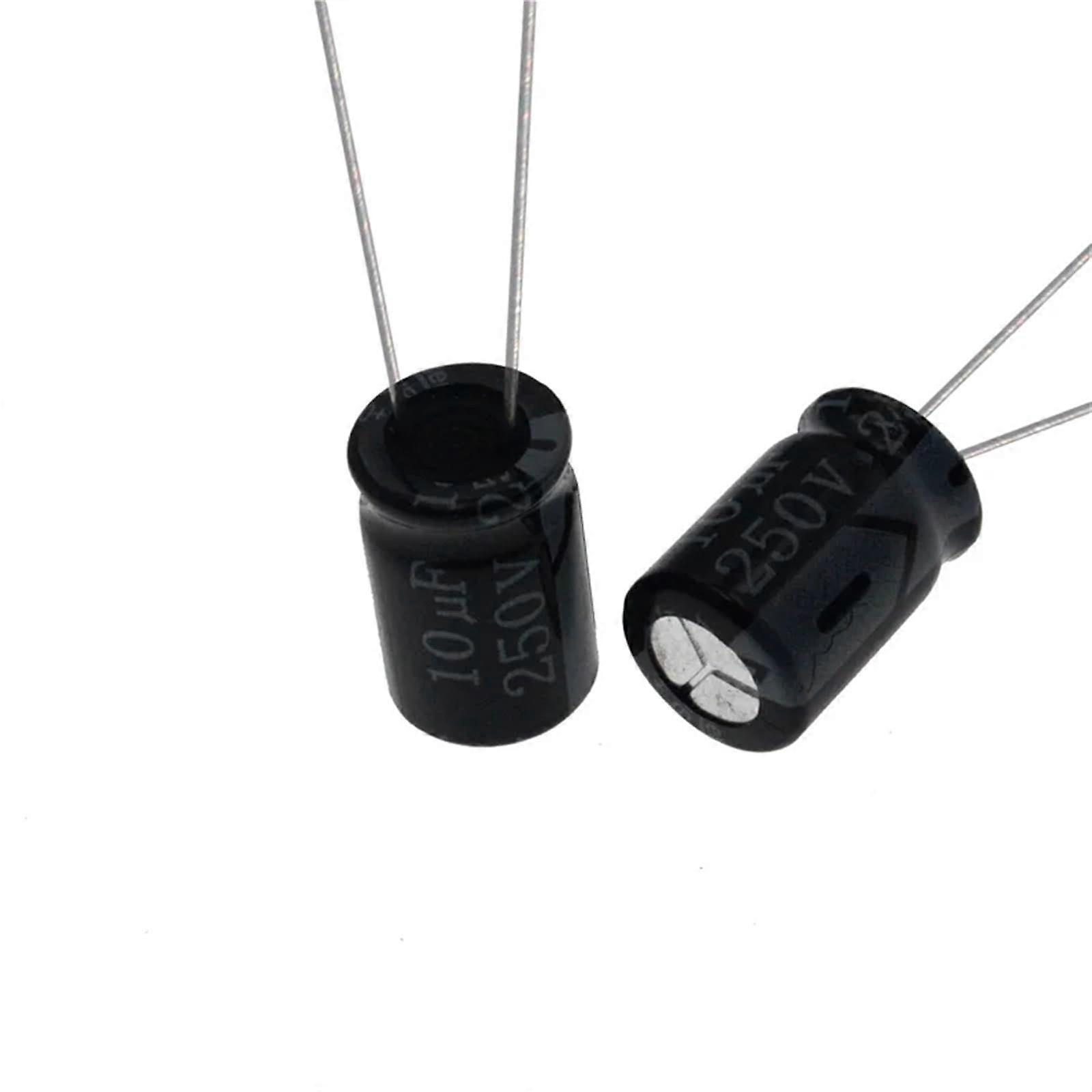 Electrolytic Capacitor 250V 68uF 2pcs Set, 1uF to 470uF Range, High Voltage, Low ESR, Aluminum Electrolytic Capacitors