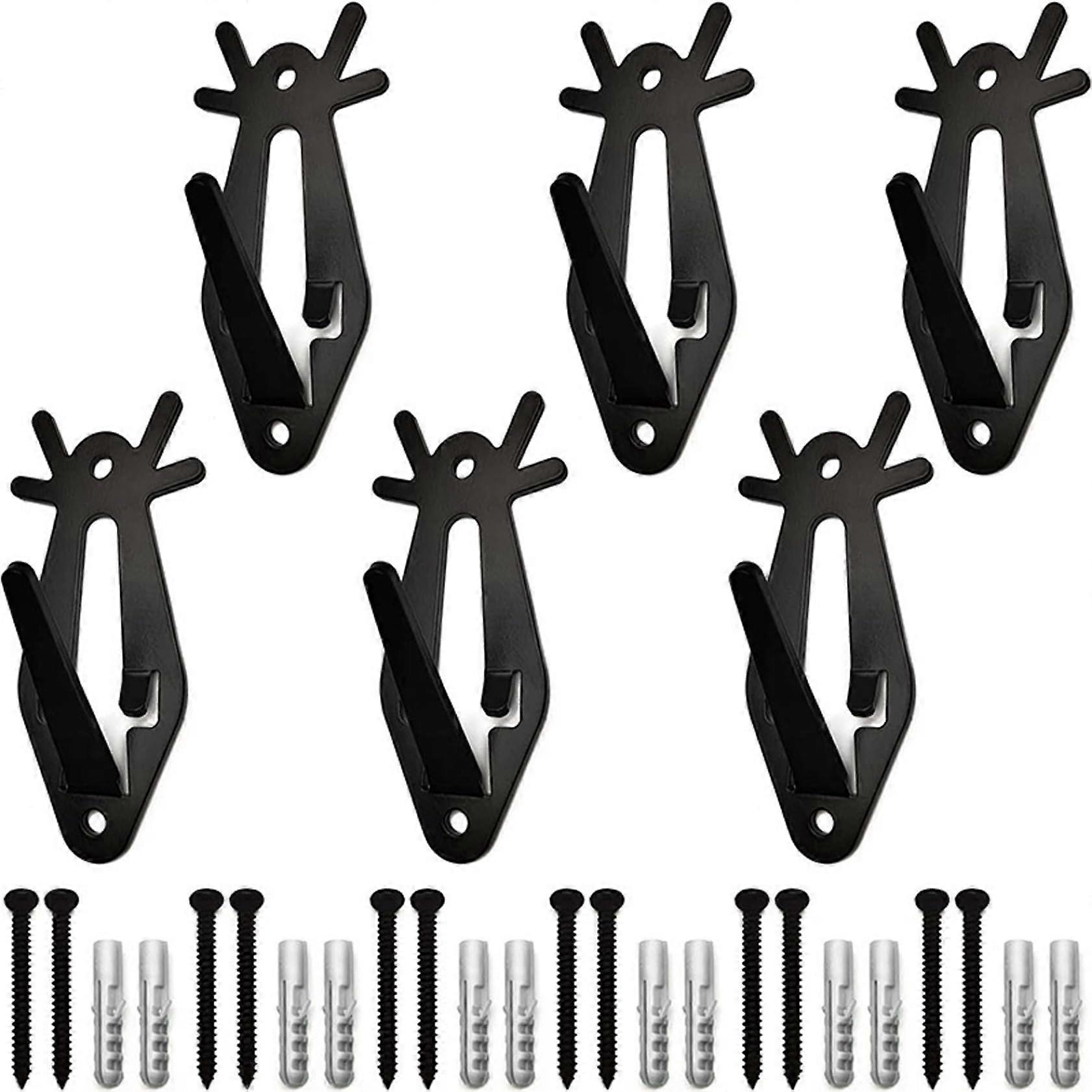 Hirschschädel Mount 6PCS European Skull Hanger Heavy Duty Within 40 Pounds Invisibility Deer Skull Mount