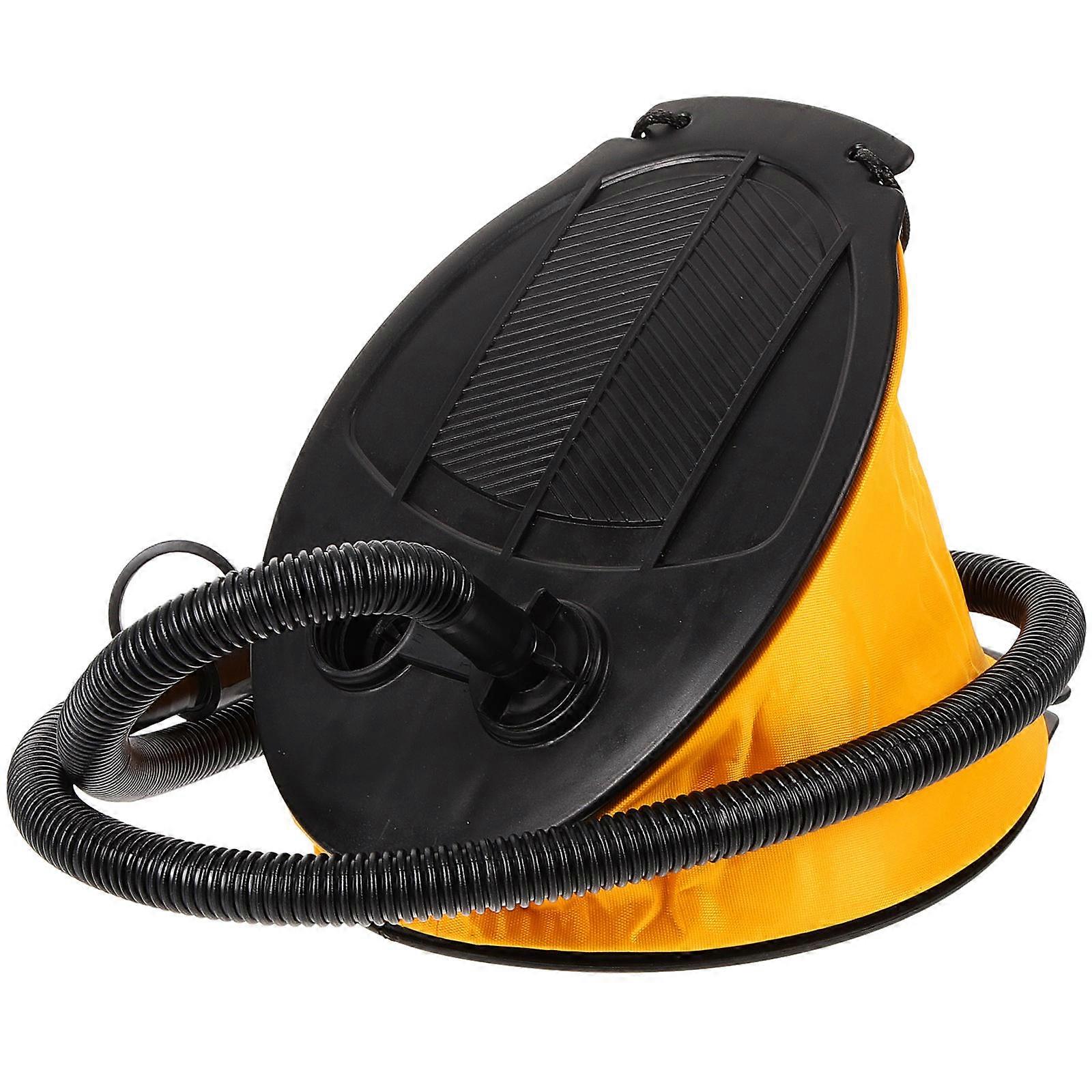 Foot Pump for Inflatable Boats, Balloons, Sports Balls – Compact Portable Design for Easy Inflation, Hands Free Operation for Pools and Outdoor