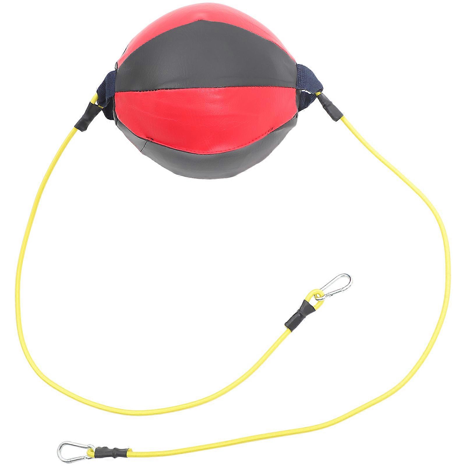 Home Boxing Equipment Elastic Training Ball Designed For Adults And Red Color For Hand-eye Coordination 1Set