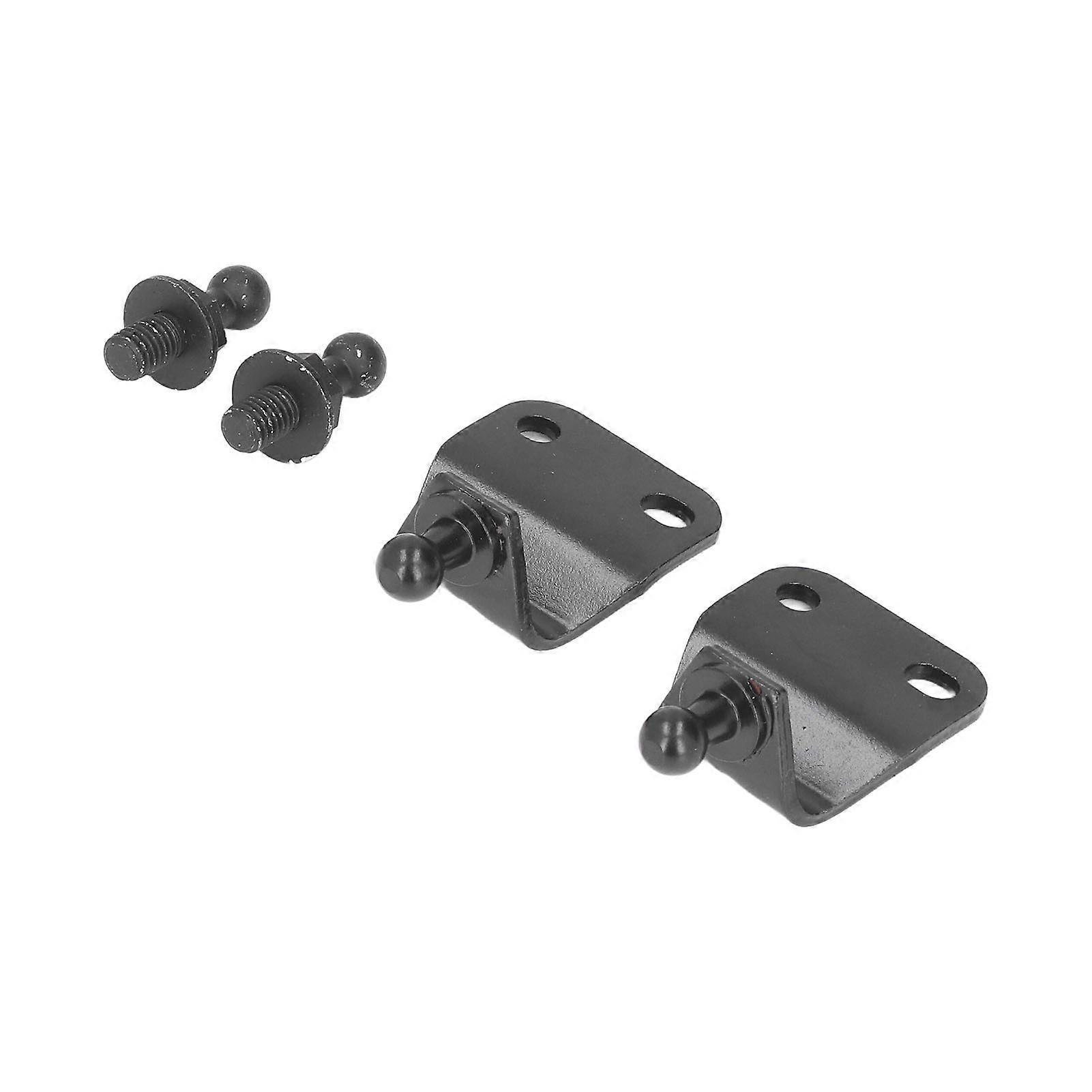 4pcs Bonnet Boot Gas Strut Brackets Ball Stud Mounting Bracket Replacement for Nissan 350Z Coupe Hatchback 2003‑2008