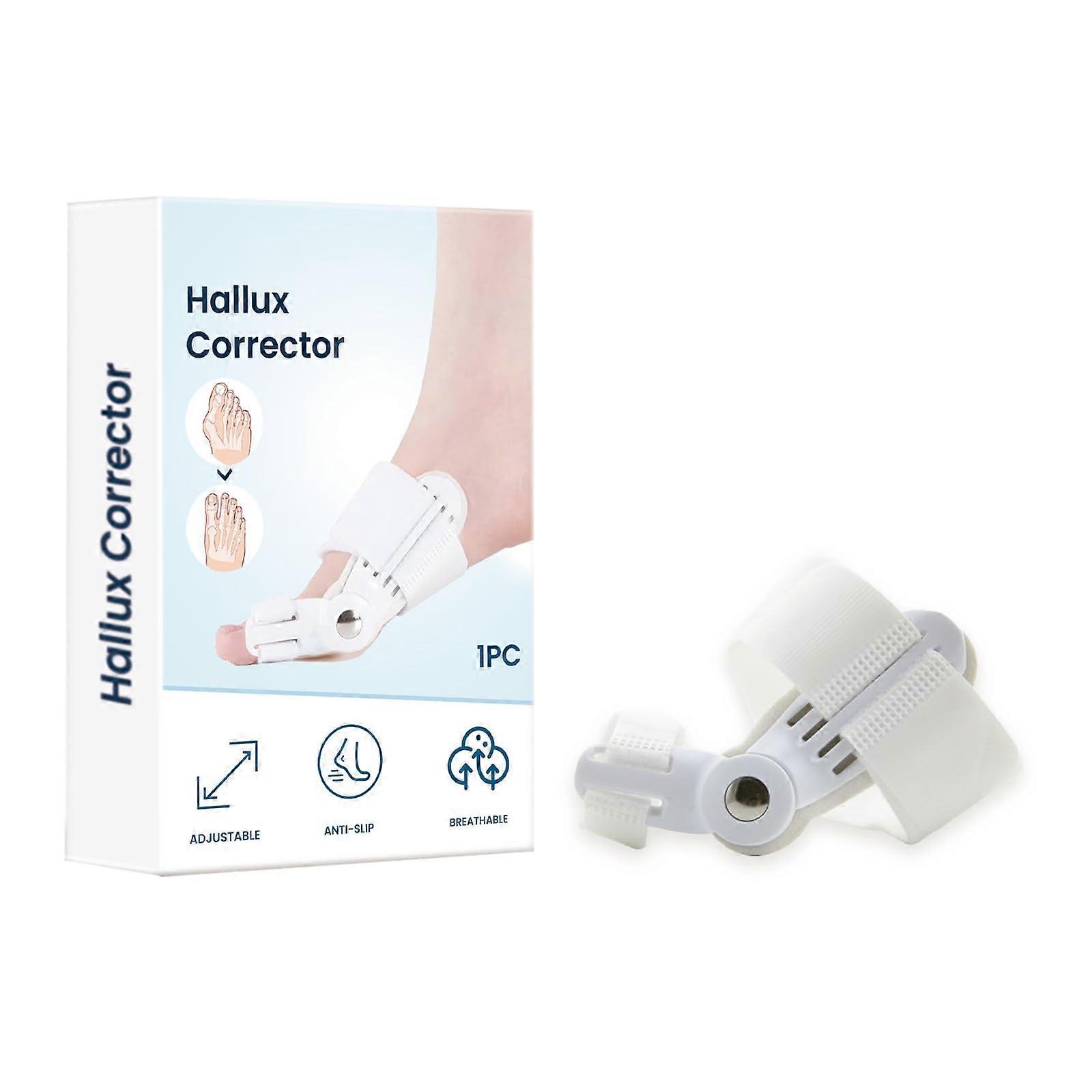 Orthopaedic Bunion Corrector Adjustable Night Splint With Toe Separator Pads For Hallux Valgus