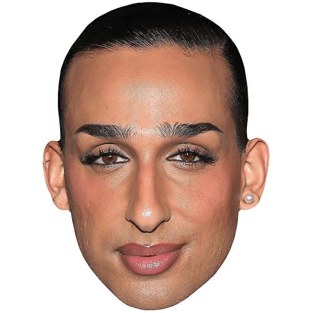 Cyrus Veyssi (Makeup) Celebrity Mask, Flat Card Face