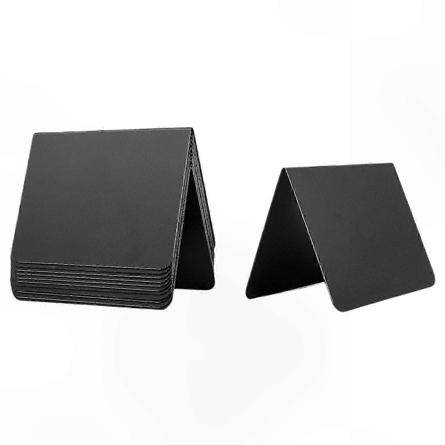 Set of 12 Mini Chalkboard Signs, 4x3 Inch Food Labels for Party Buffet Table Display