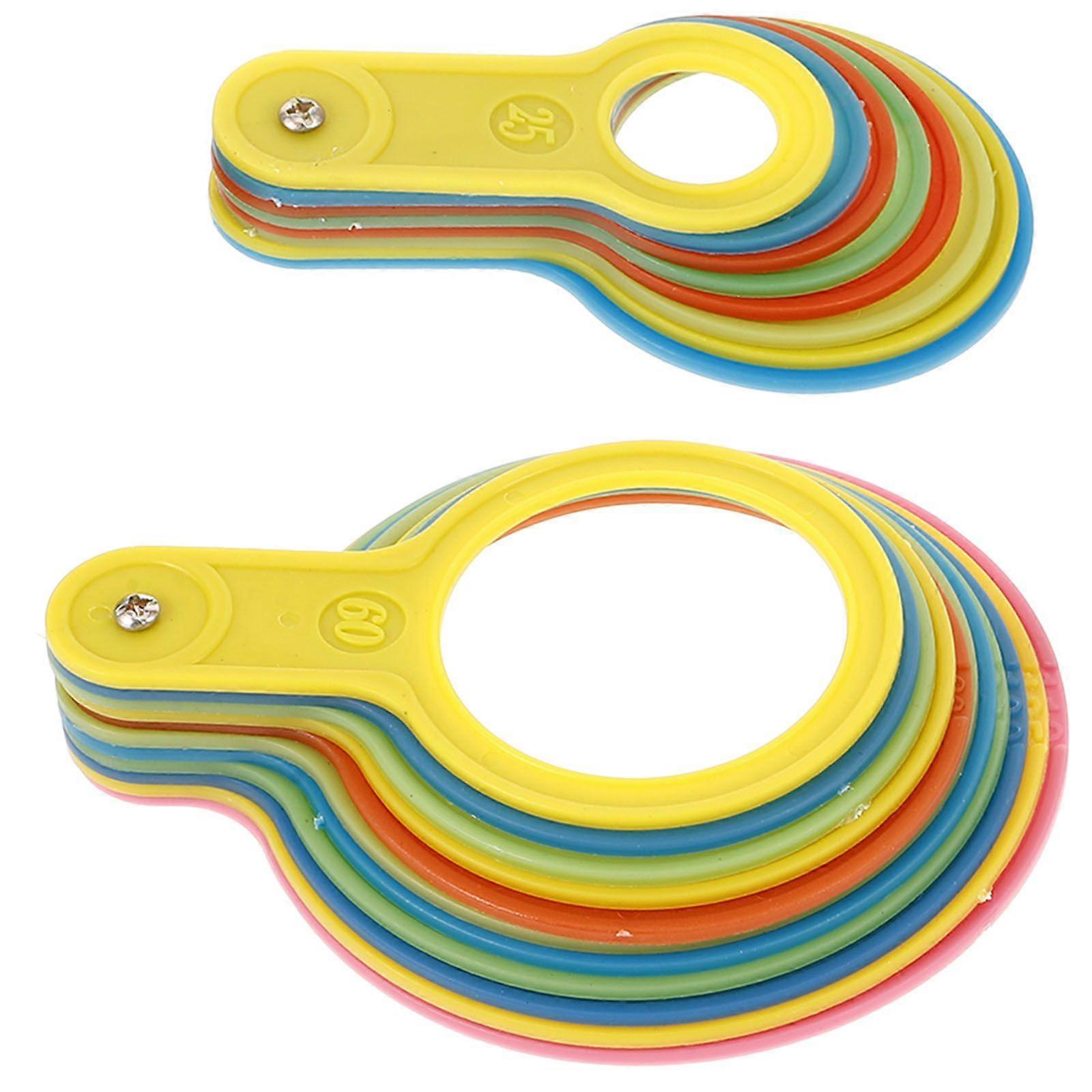 2 Sets Fruit Measuring Circle Measuring Tools Fruit Gauge Pear Measuring Circles