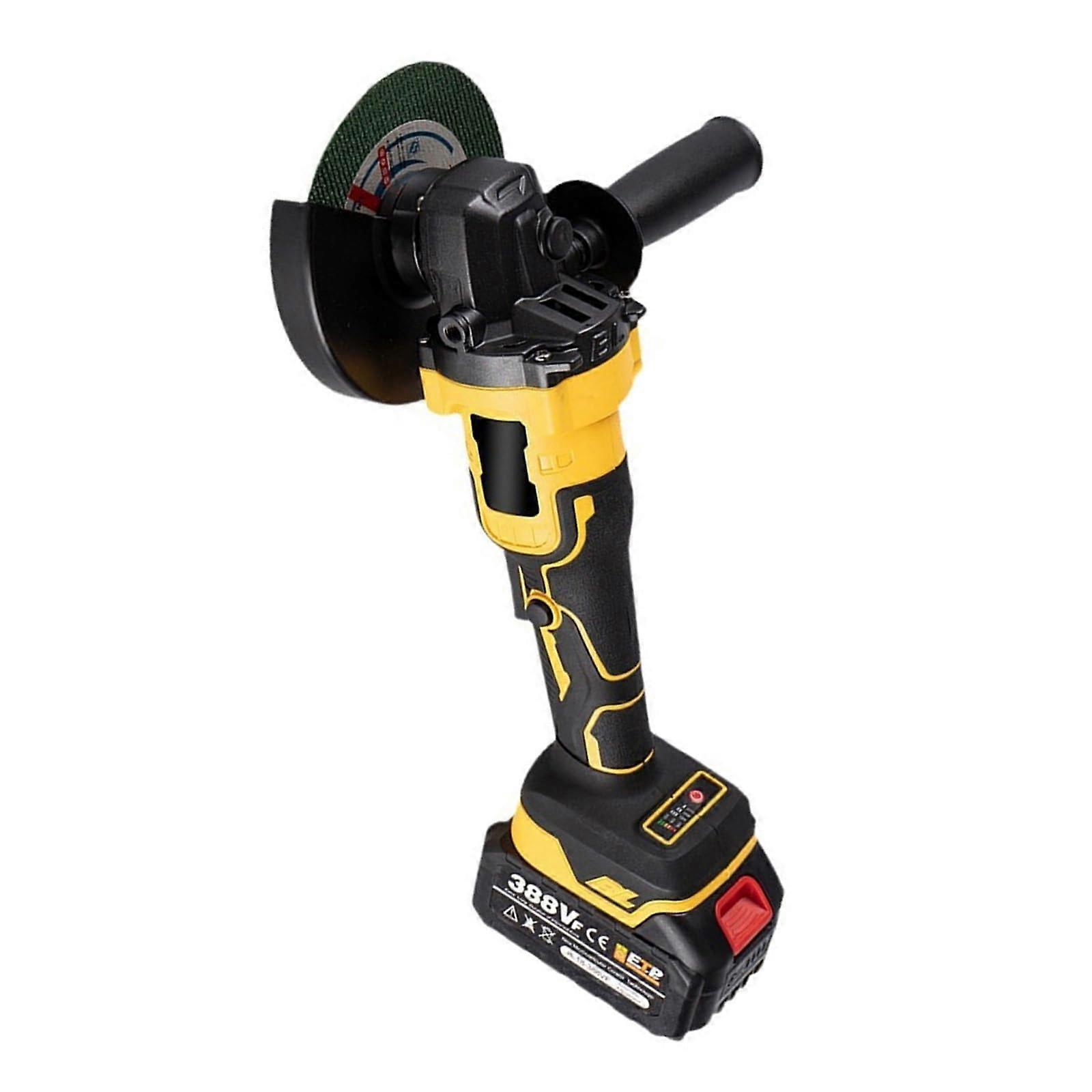 Portable Cordless Angled Grinder Brushless Motor 10000RPM Rechargeable Tool for Multifunctional Grinding Cutting Machine
