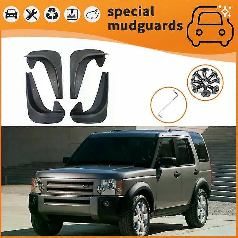 For 08-09 Land Rover Discovery models Mudguards Fender Mudflaps Front Rear Flares Splash Guards Cover Car Accessorie-fj