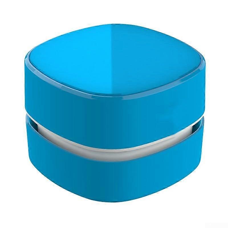 Miniature Desk Vacuum Cleaners Portable Lightweight Blue Compact Keyboard And Desk Dust Remover For Quick Touch Ups