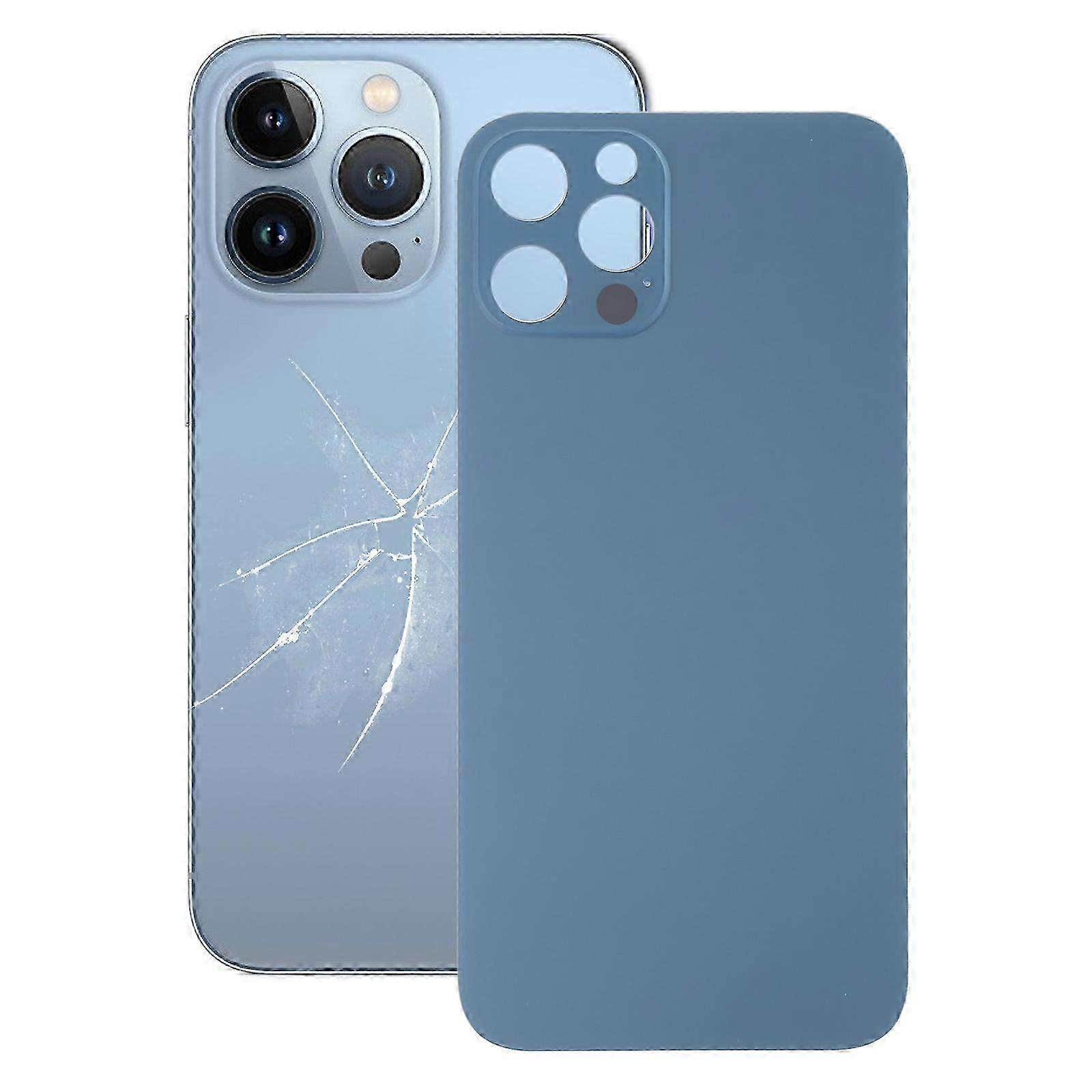 Durable Glass Back Battery Cover for 13 Pro Max - Easy Install & Secure Fit