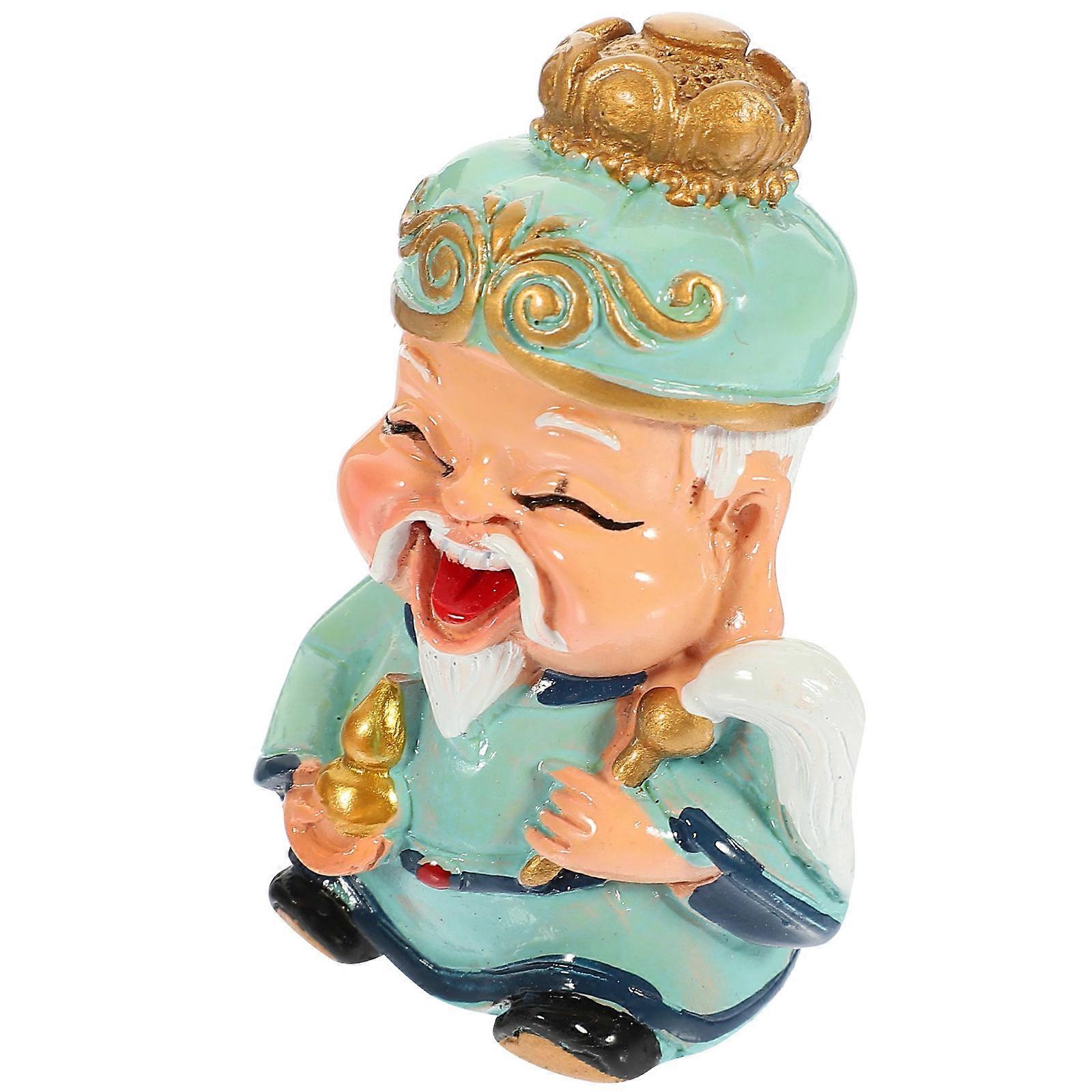 Buddha Statue for Decoration Made of Resin Multi Color Perfect Gift with Fine Details and Vivid