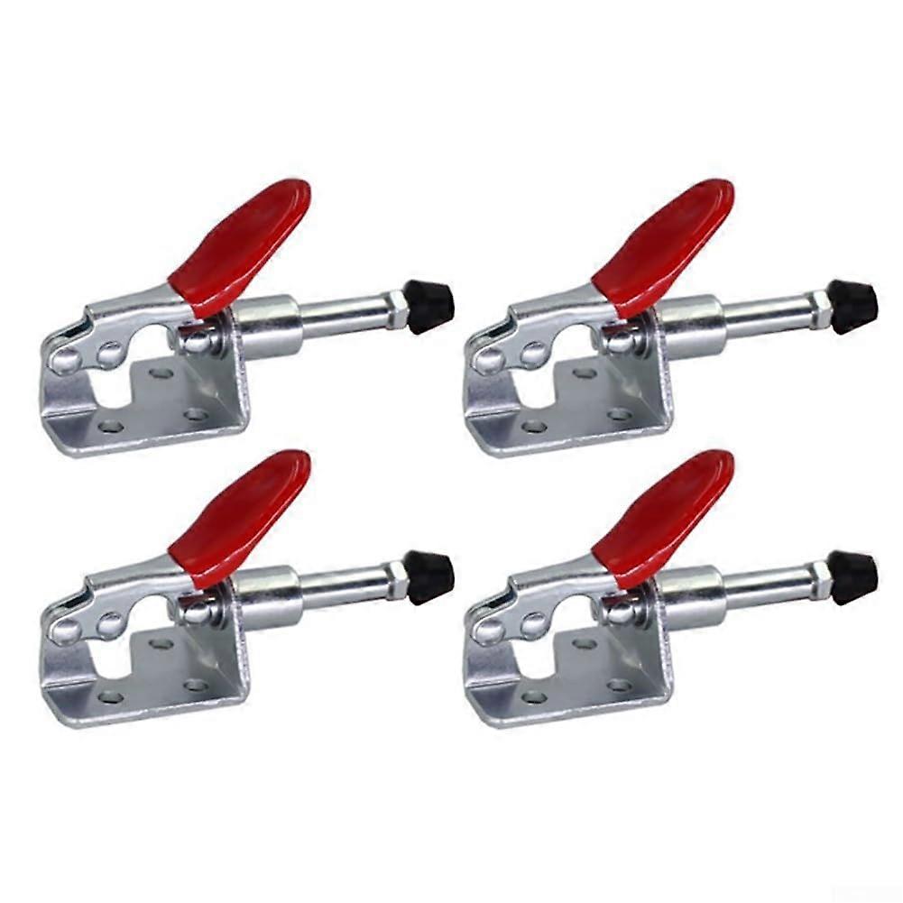 Steel Toggle Clamp Set 4Piece with Ergonomic Handle for Sheet Metal Work