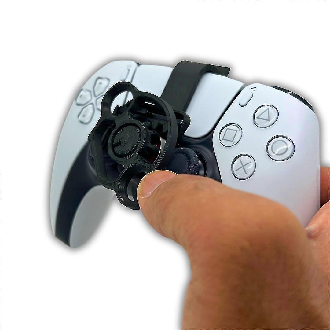 Gaming racing wheel mini steering attachment for PS5 Controller