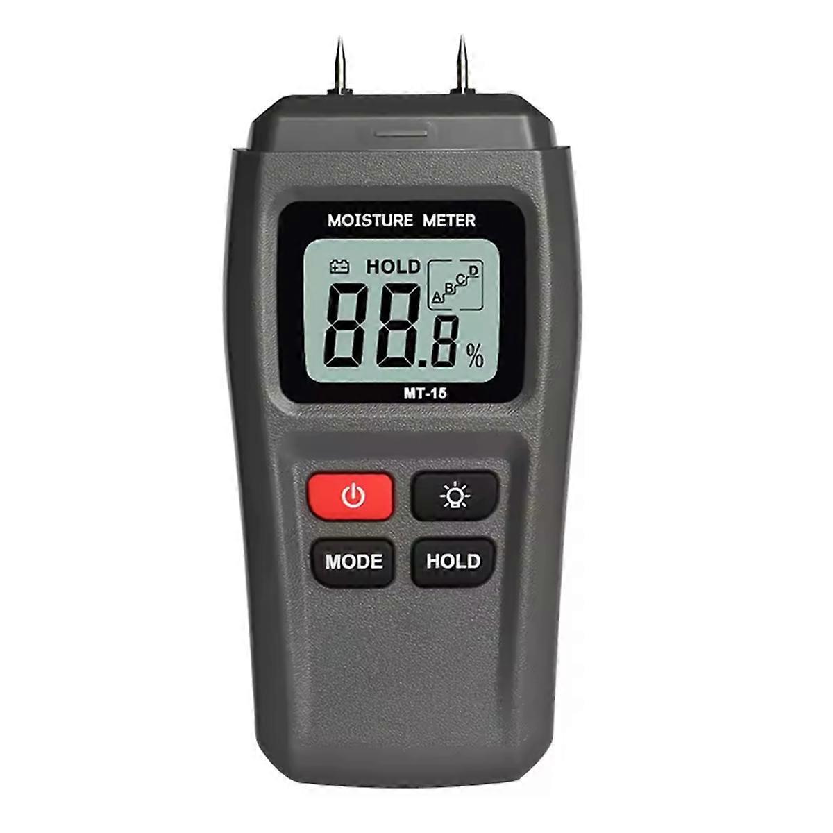 MT-15 Wood Moisture Meter Wood Humidity Tester Hygrometer Timber Damp Detector Tree Digital Tester