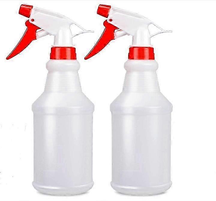 16oz/2Pack 調整可能なリークなしスプレーボトル、クリーニング、植物、ペット、漂白剤用