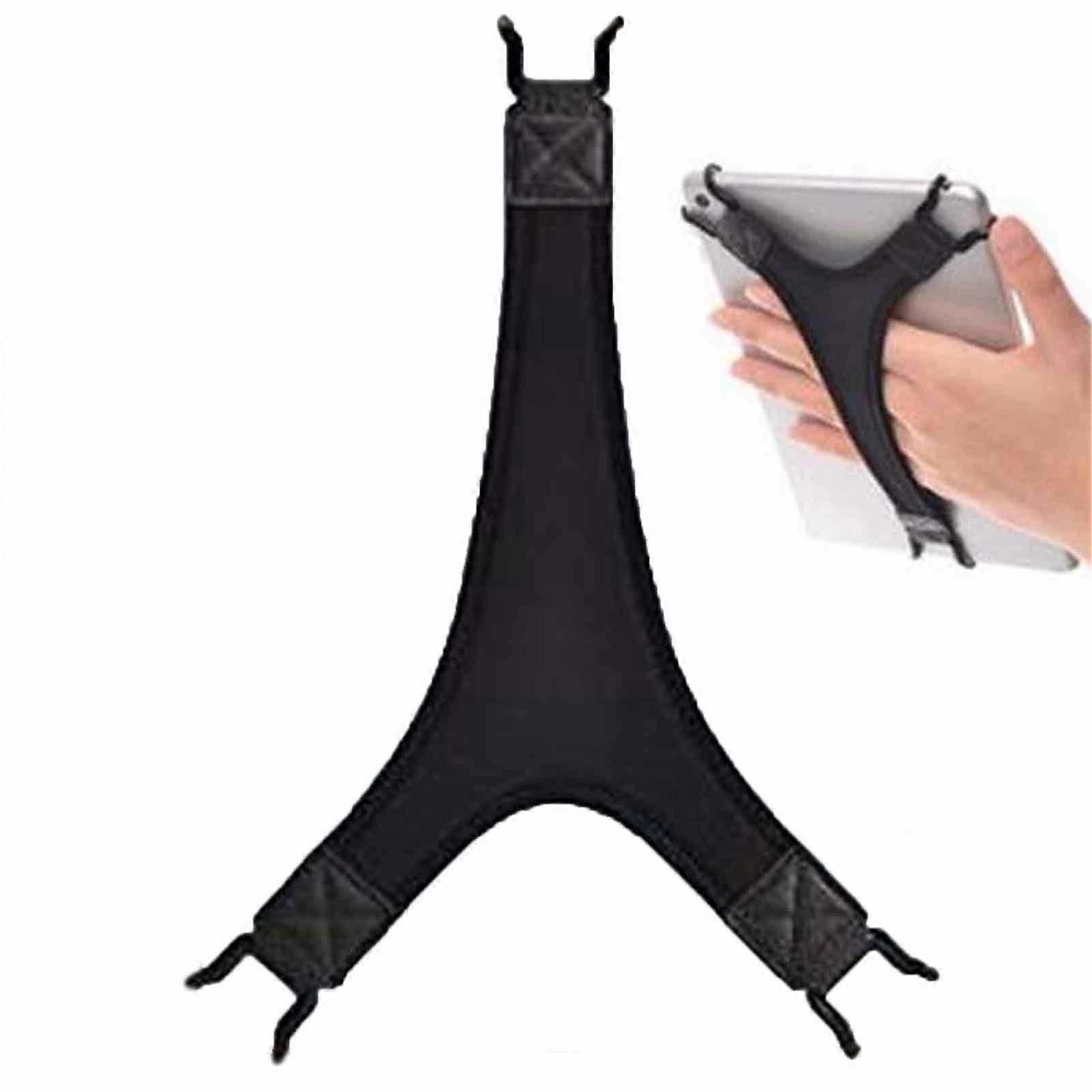 Tablet Hand Strap - Adjustable Finger Grip Holder For 9-10 Inch Tablets, Shell Or No-Shell Compatible, Office Use