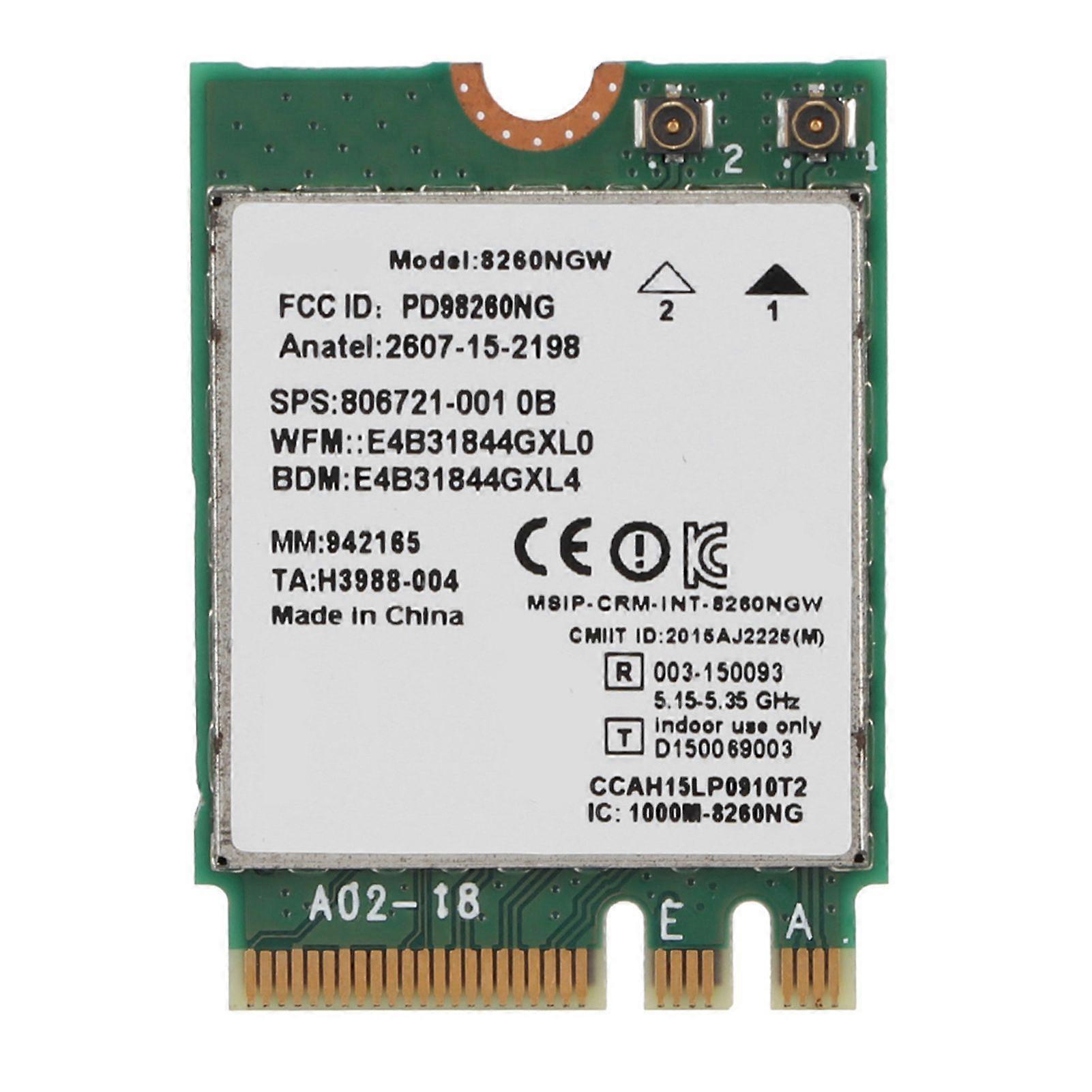 Internet 8260NGW Wireless-AC Dual Band 867Mbps Wifi Network Card