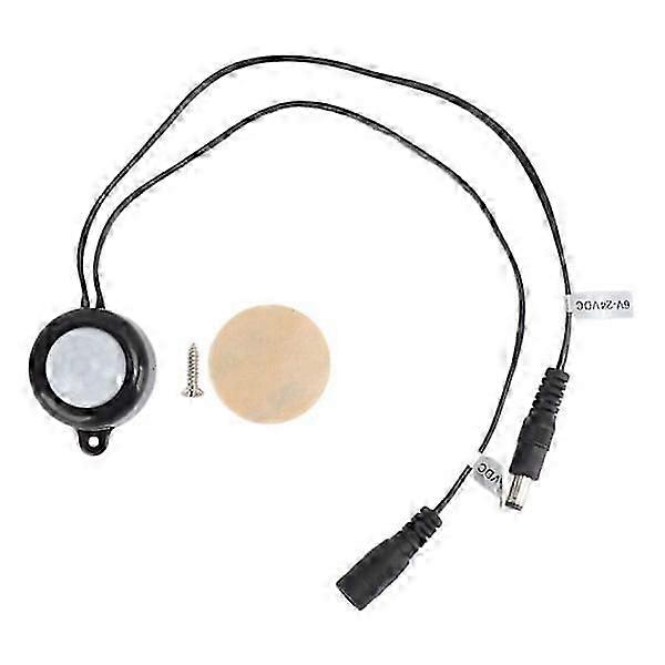 PIR motion sensor switch DC 6-24V 5A automatic PIR infrared motion detector switch for LED cabinet lighting Cs fast