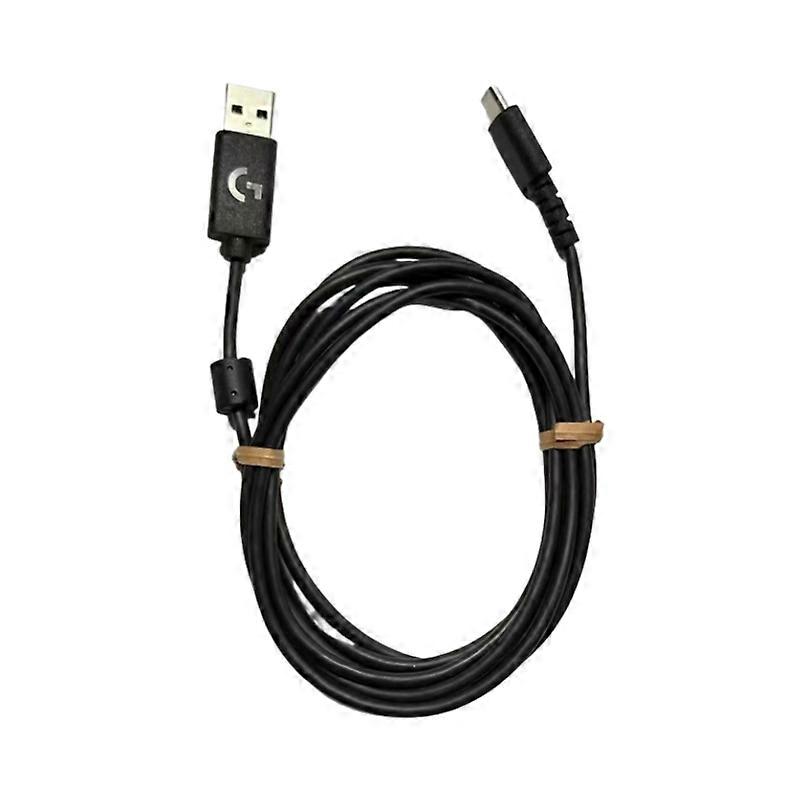 Wireless G502X Data Cable Charging Cable for Logitech Gpw 3rd Gen 4th Gen (Black)
