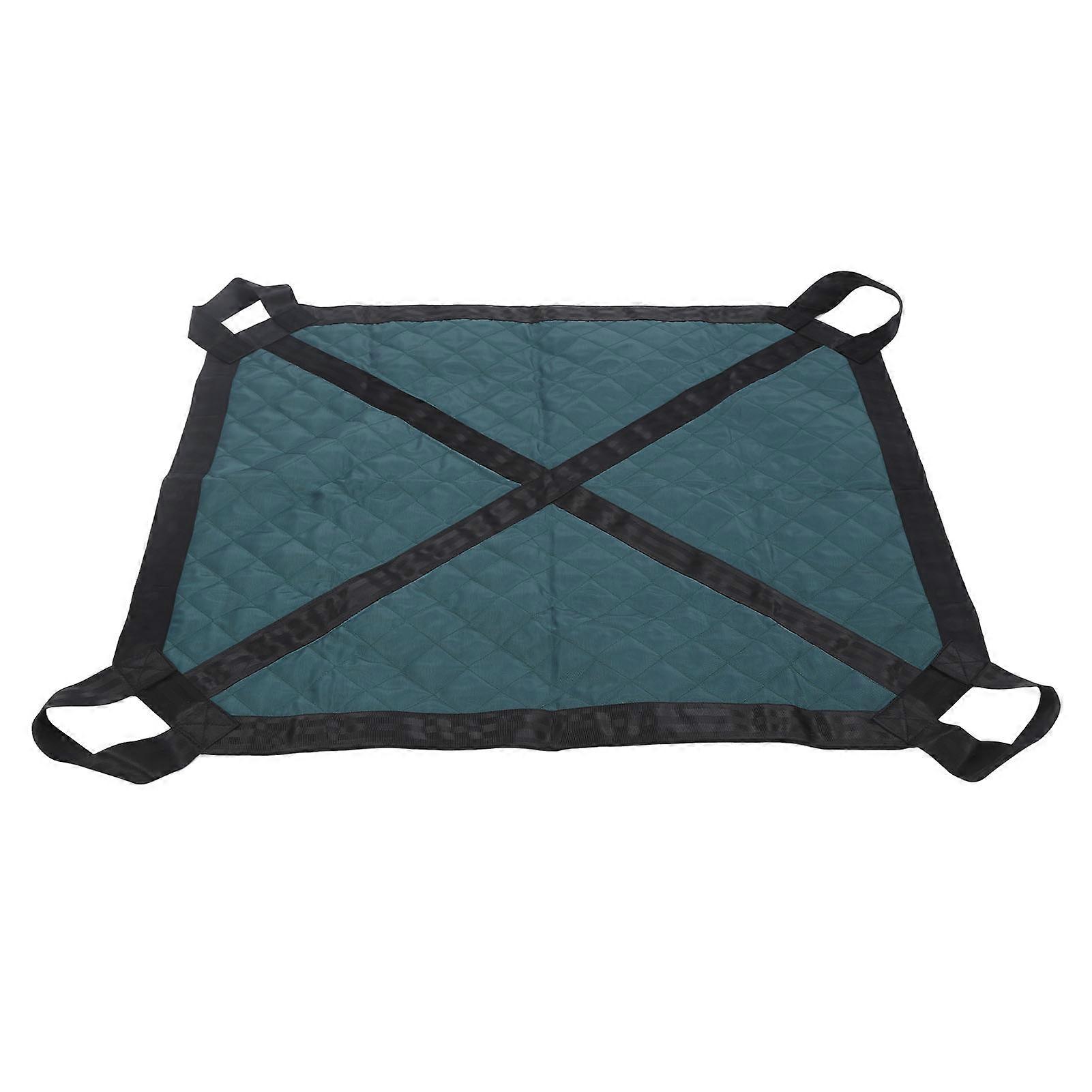 Transfer Positioning Bed Pad with 4 Handles Nylon Waterproof Glide Sheet