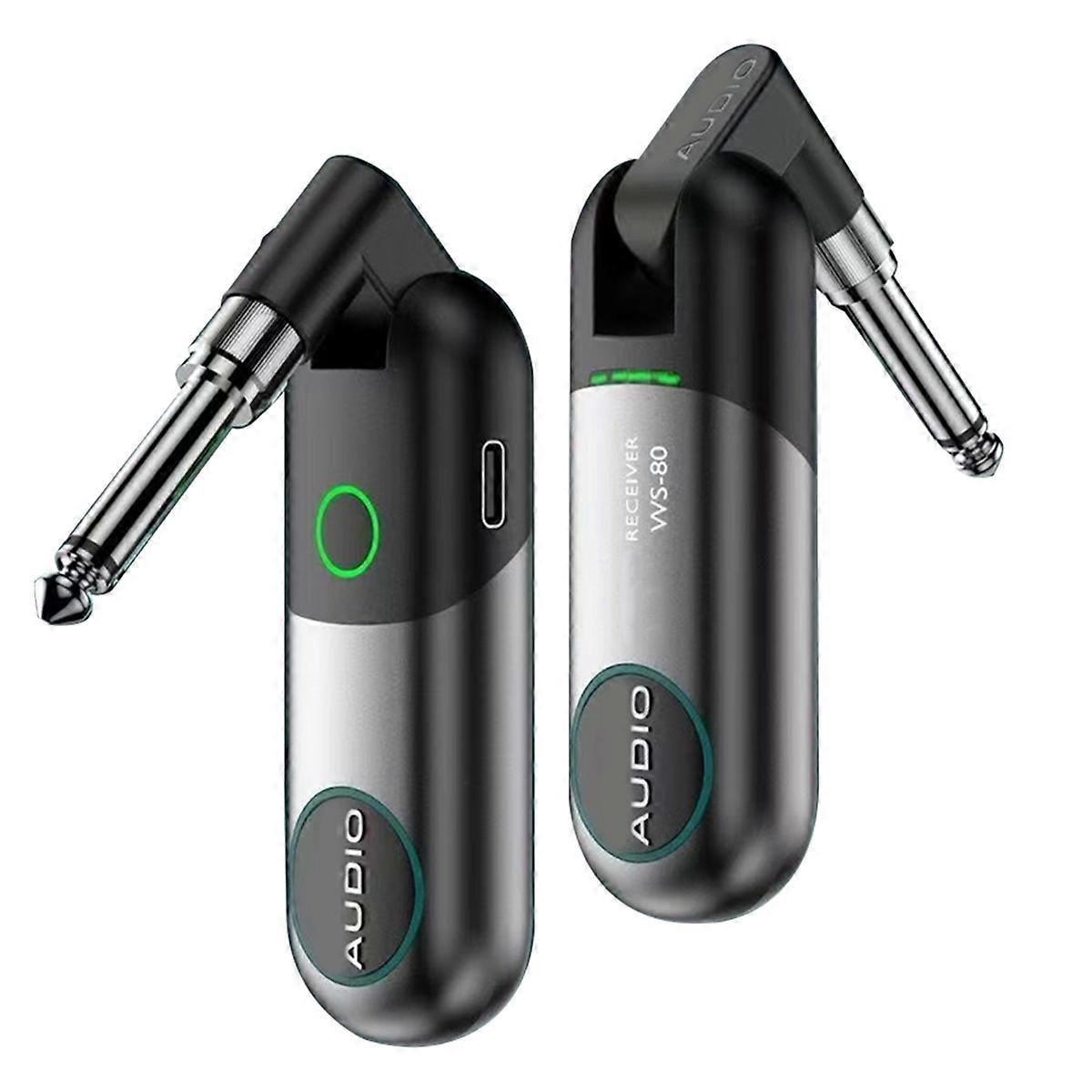 WS-80 Electric Guitar Wireless Transmitter Receiver Electric Blowpipe Connecting Cable Bluetooth Musical Instrument
