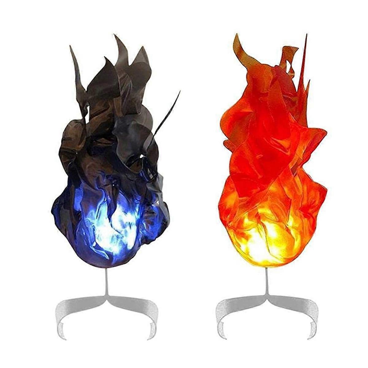 Halloween Magic Fire Ball on the Hand Home LED Decoration Luminous Fireball Exquisite Ornaments Party