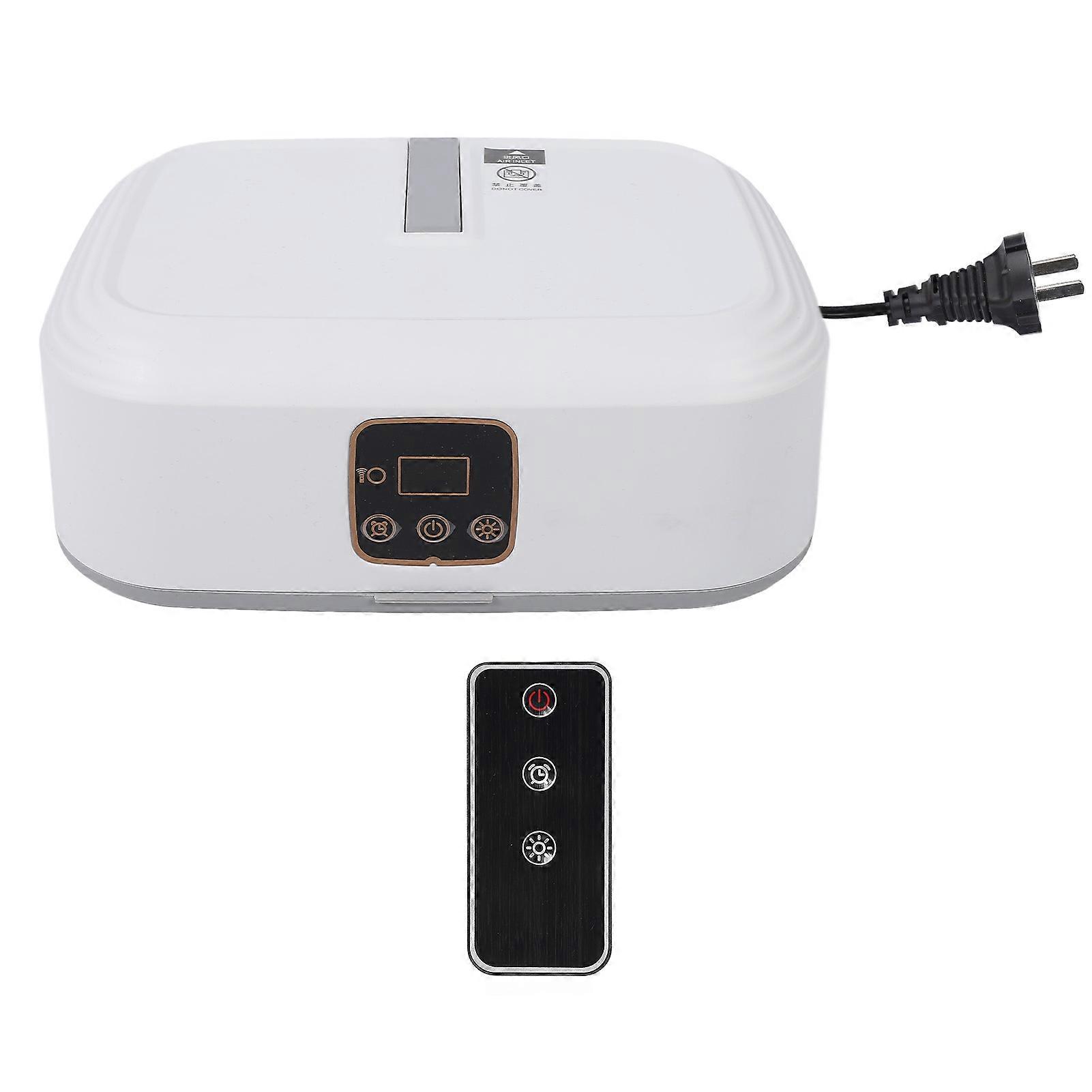 Portable Electric Clothes Dryer 110V GB Plug Digital Display Foldable Multifunctional Laundry Drying Machine Compact Design