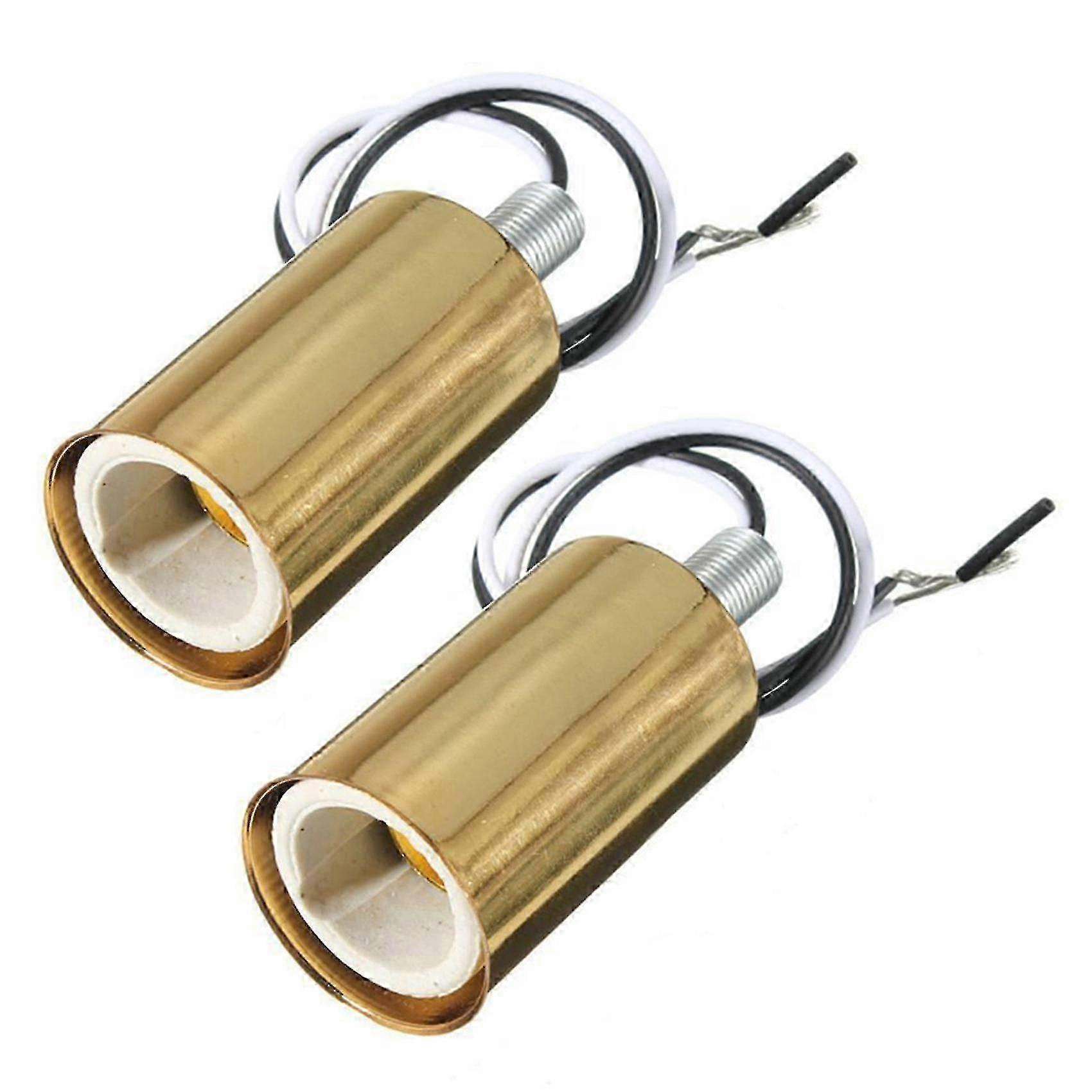 2x E14 Lamp Holder Lamp Base Base Socket Adapter Holder Ceiling Lamp Base Hy