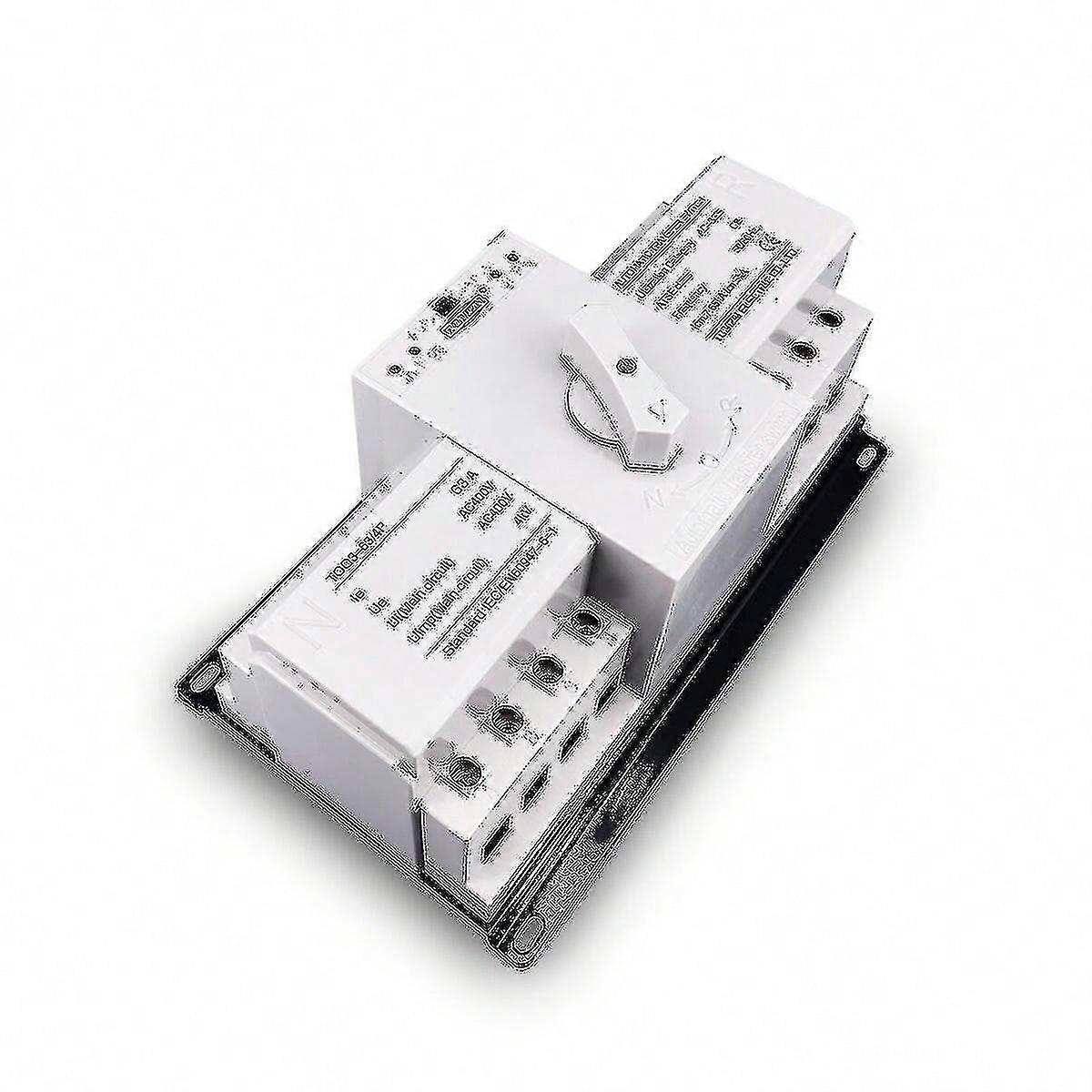 4p 63a 380v Mcb Type Dual Power Automatic Transfer Switch Ats Hk