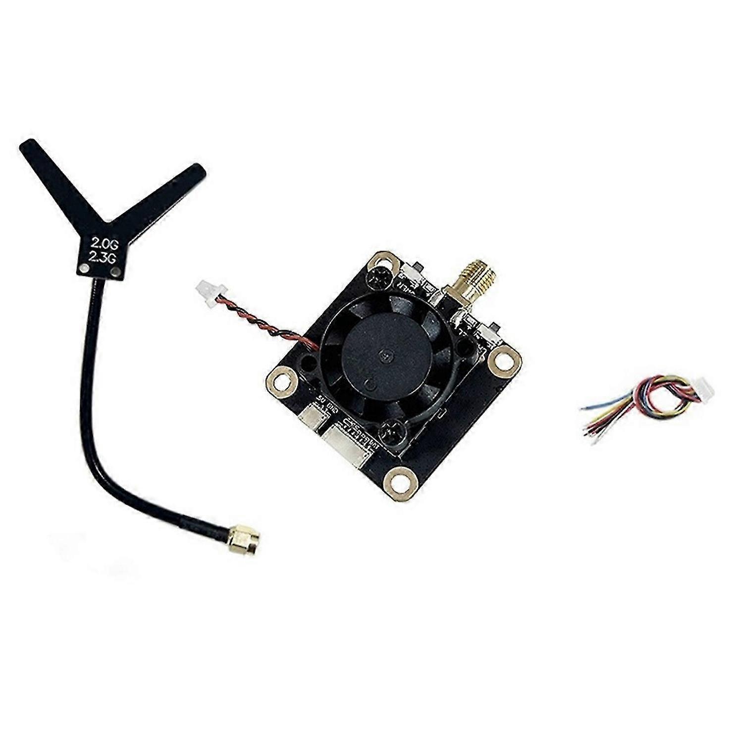 2G-2.2G 1.6W FPV VTX 8CH FPV Video Transmitter Module PAL/NTSC 7-36V for FatShark FPV Goggles