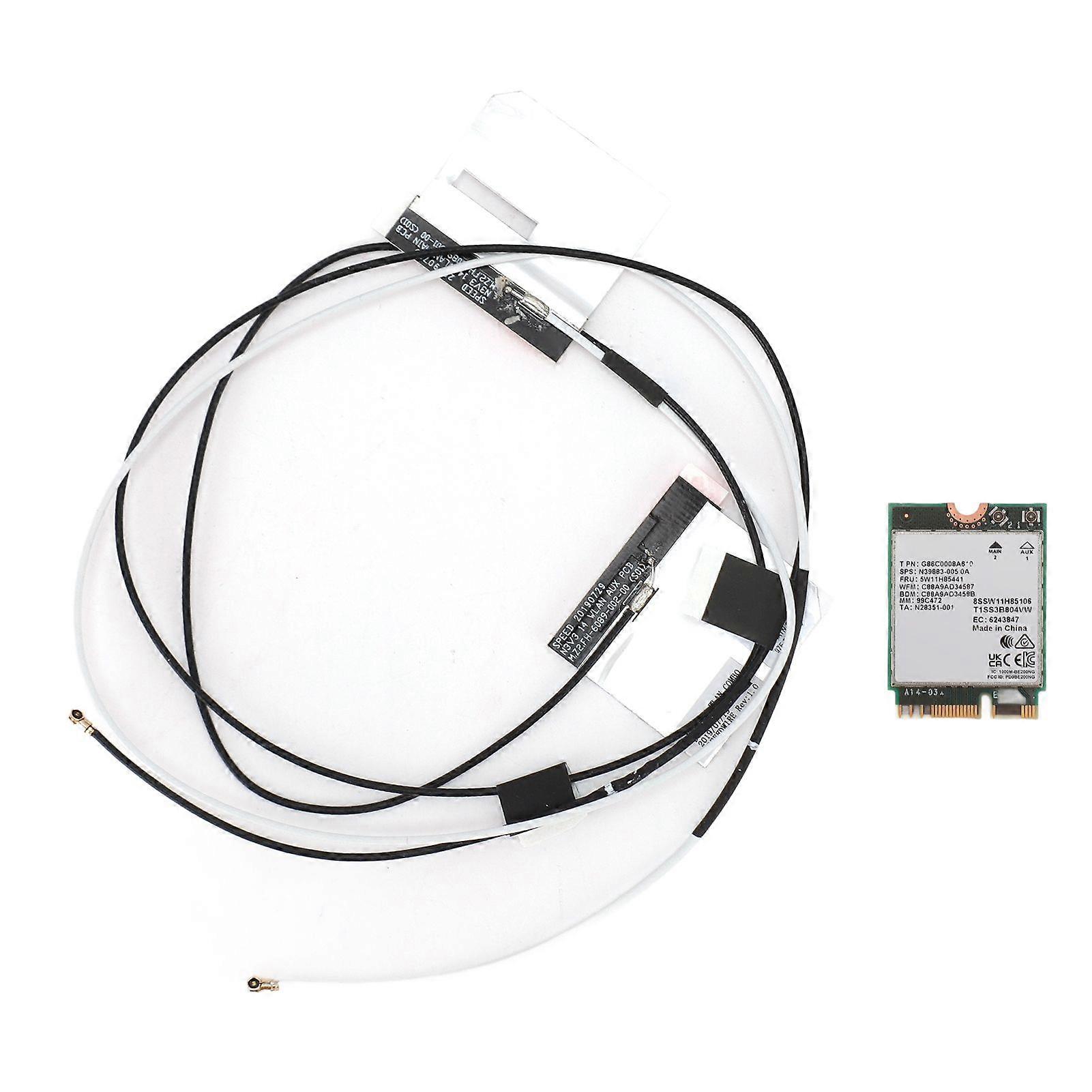 WiFi 7 Network Card for Intel BE200 NGW Bluetooth 5.4 8774Mbps M.2 NGFF Network Support for Windows 10 11 64 Bit