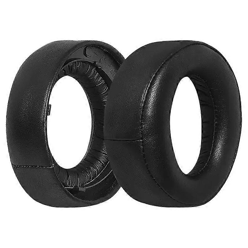 1 Pair Earphone Replacement Earpads For Sony Lambskin(Black)