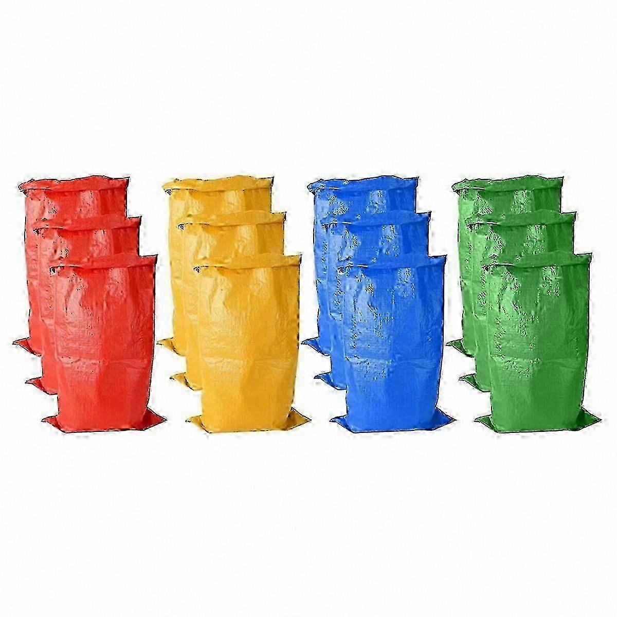 Sack Race Bags for Family Fun, Outdoor Game Accessories for Kids and AdultsMulticolor SZRH A-DS